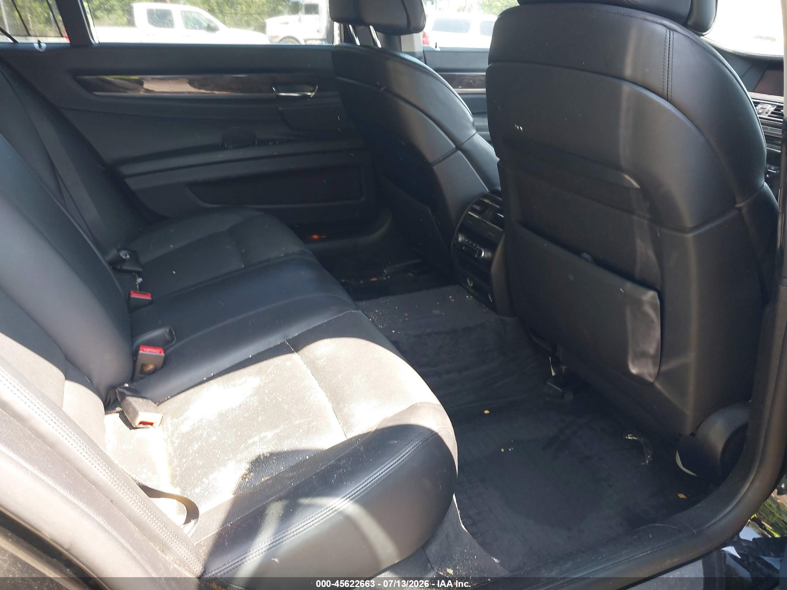 2011 Bmw 750li   Black vin: WBAKB8C52BCY65849
