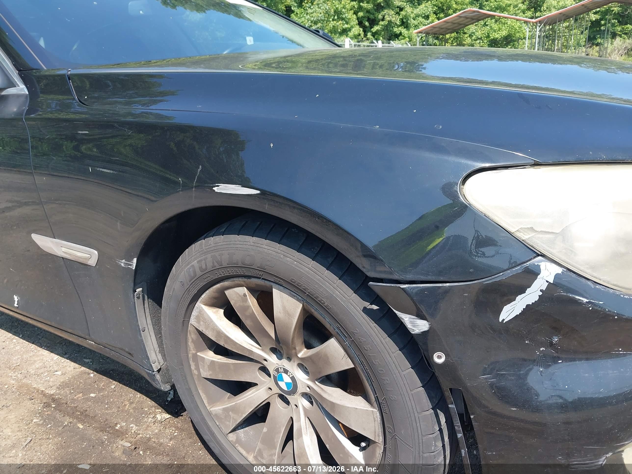 2011 Bmw 750li   Black vin: WBAKB8C52BCY65849
