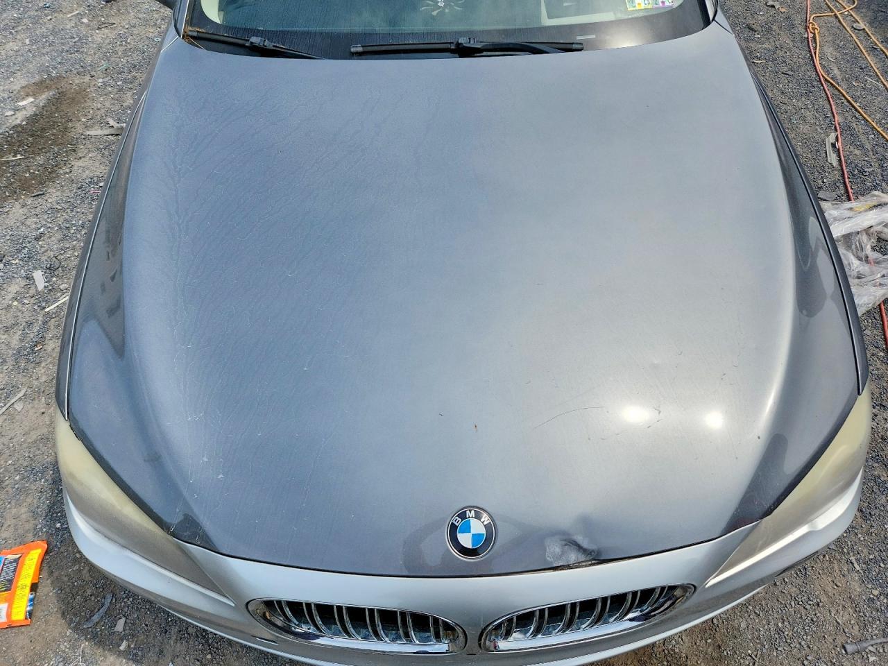 2012 Bmw 750 Li Серебряный vin: WBAKB8C52CC963782