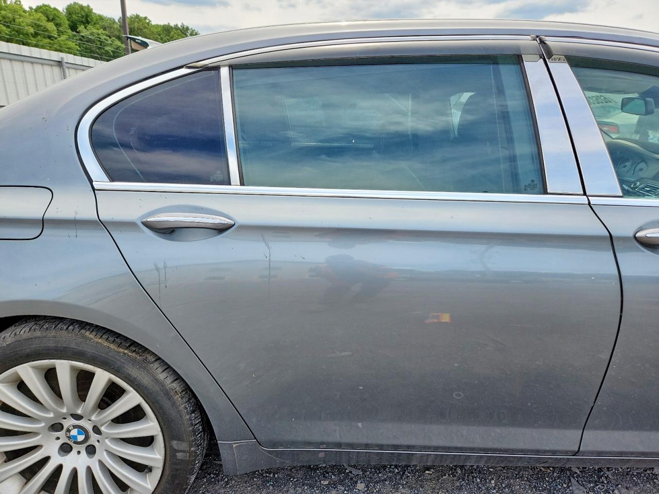 2012 Bmw 750 Li Серебряный vin: WBAKB8C52CC963782