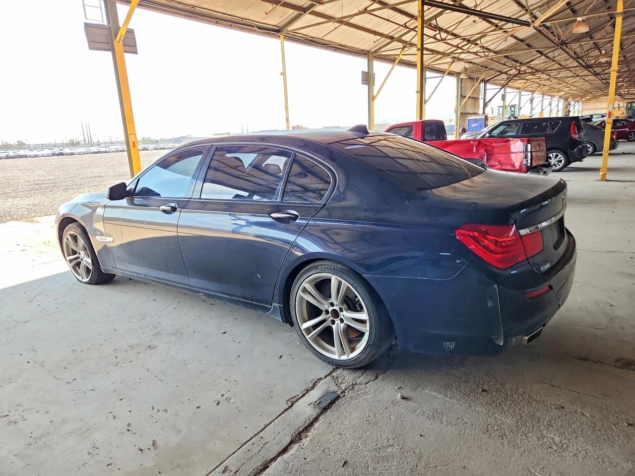 2012 Bmw 750 Li Black vin: WBAKB8C52CC964544