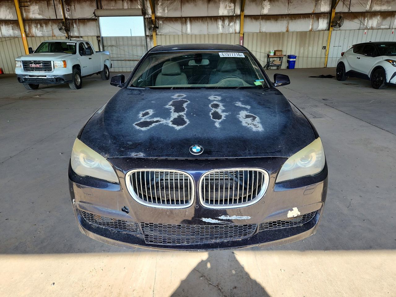 2012 Bmw 750 Li Black vin: WBAKB8C52CC964544