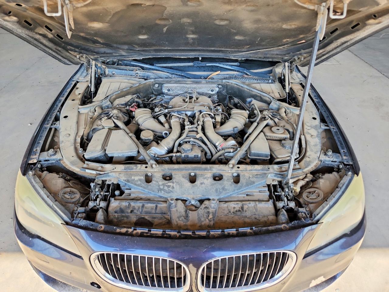 2012 Bmw 750 Li Black vin: WBAKB8C52CC964544