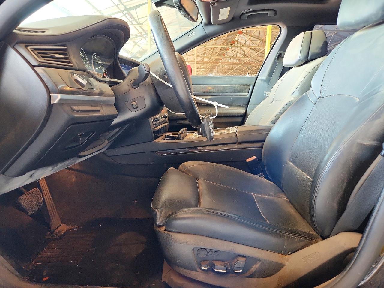 2012 Bmw 750 Li Black vin: WBAKB8C52CC964544