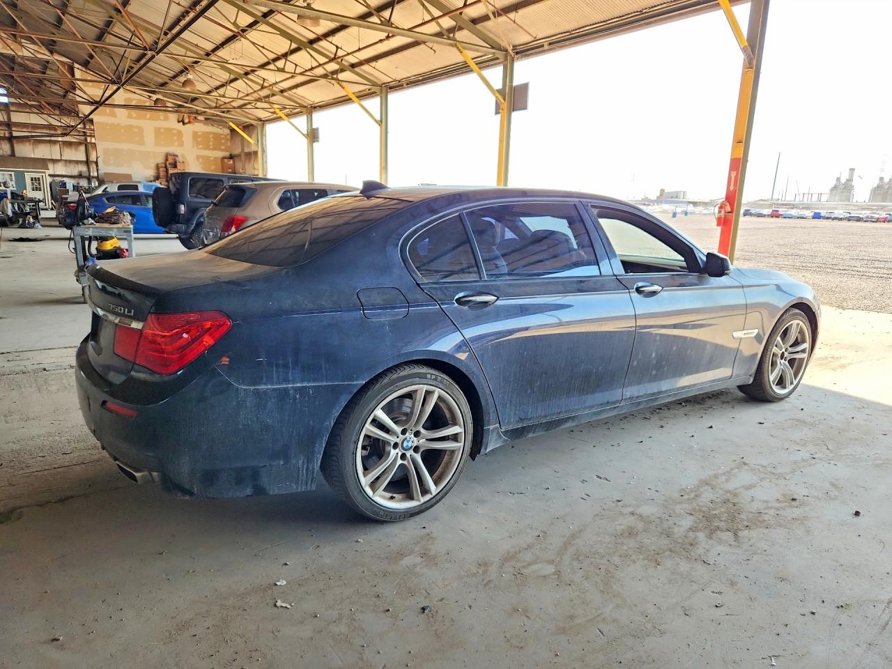 2012 Bmw 750 Li Black vin: WBAKB8C52CC964544