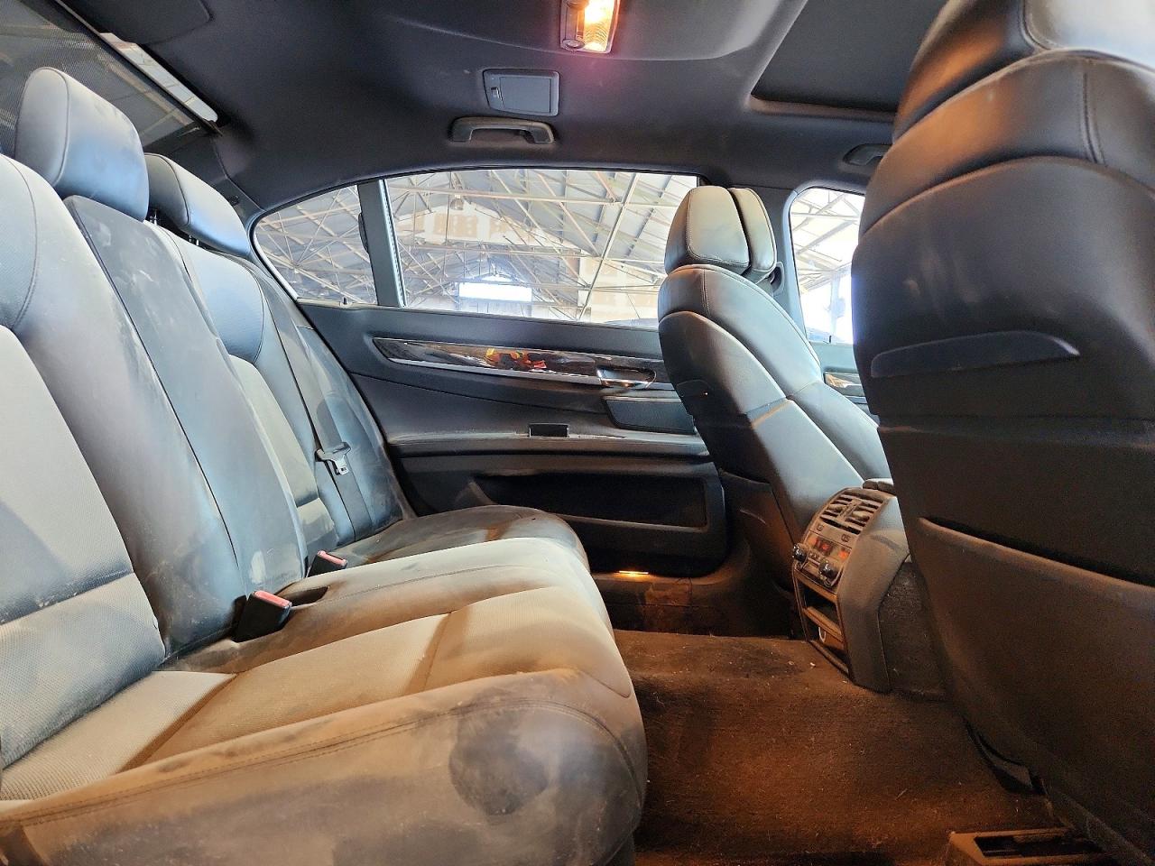 2012 Bmw 750 Li Black vin: WBAKB8C52CC964544