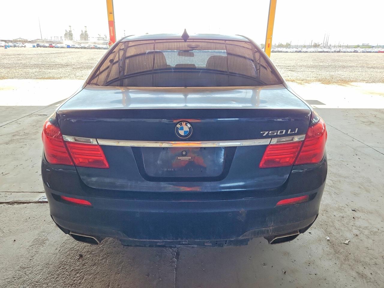 2012 Bmw 750 Li Black vin: WBAKB8C52CC964544