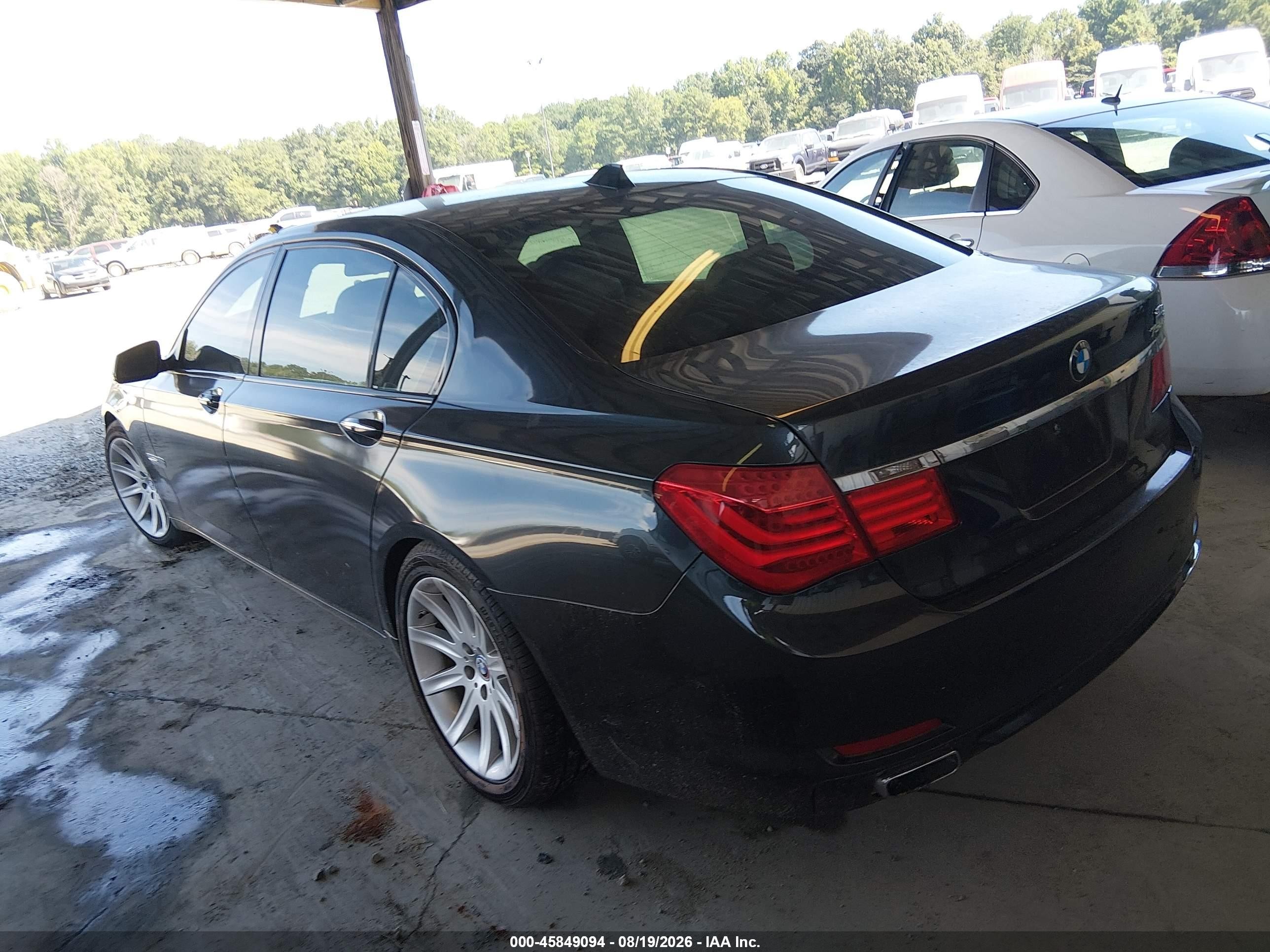 2010 Bmw 750li   Gray vin: WBAKB8C53ACY62991