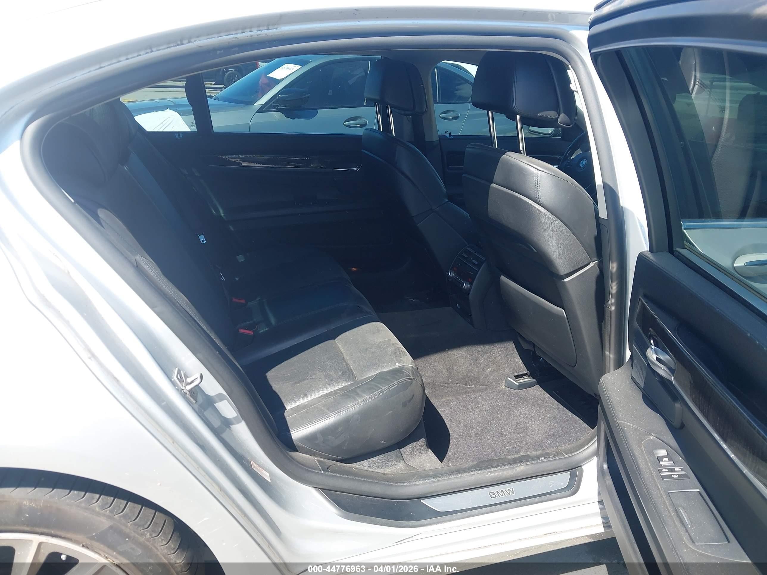 2012 Bmw 750li   Silver vin: WBAKB8C53CC963435