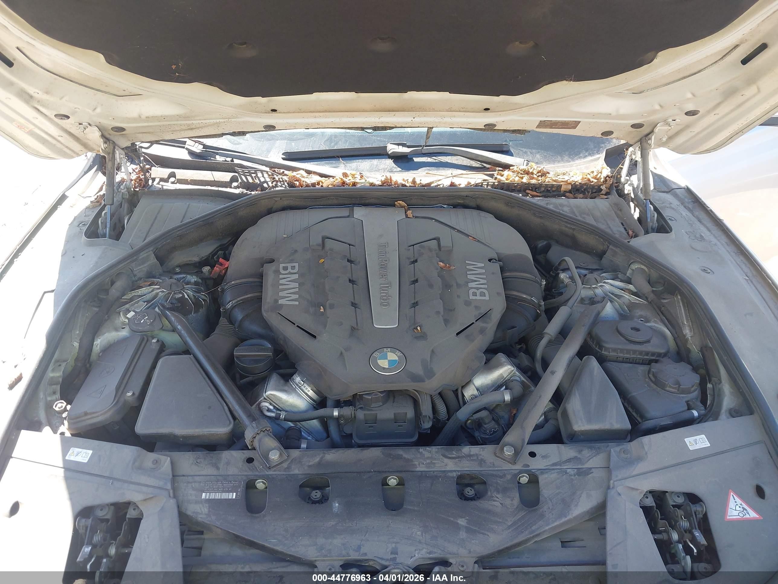 2012 Bmw 750li   Silver vin: WBAKB8C53CC963435