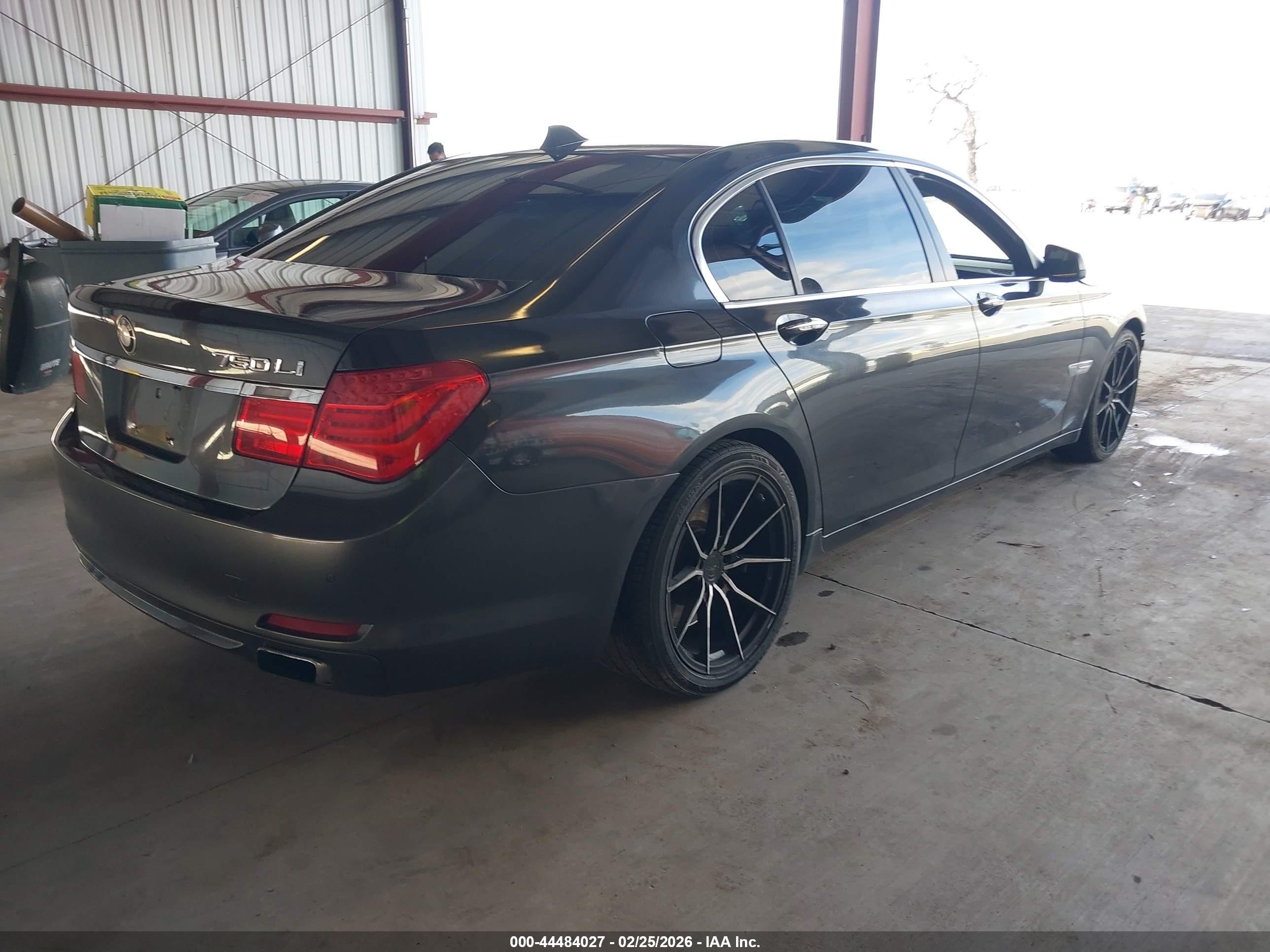 2011 Bmw 750li   Gray vin: WBAKB8C54BCY66159