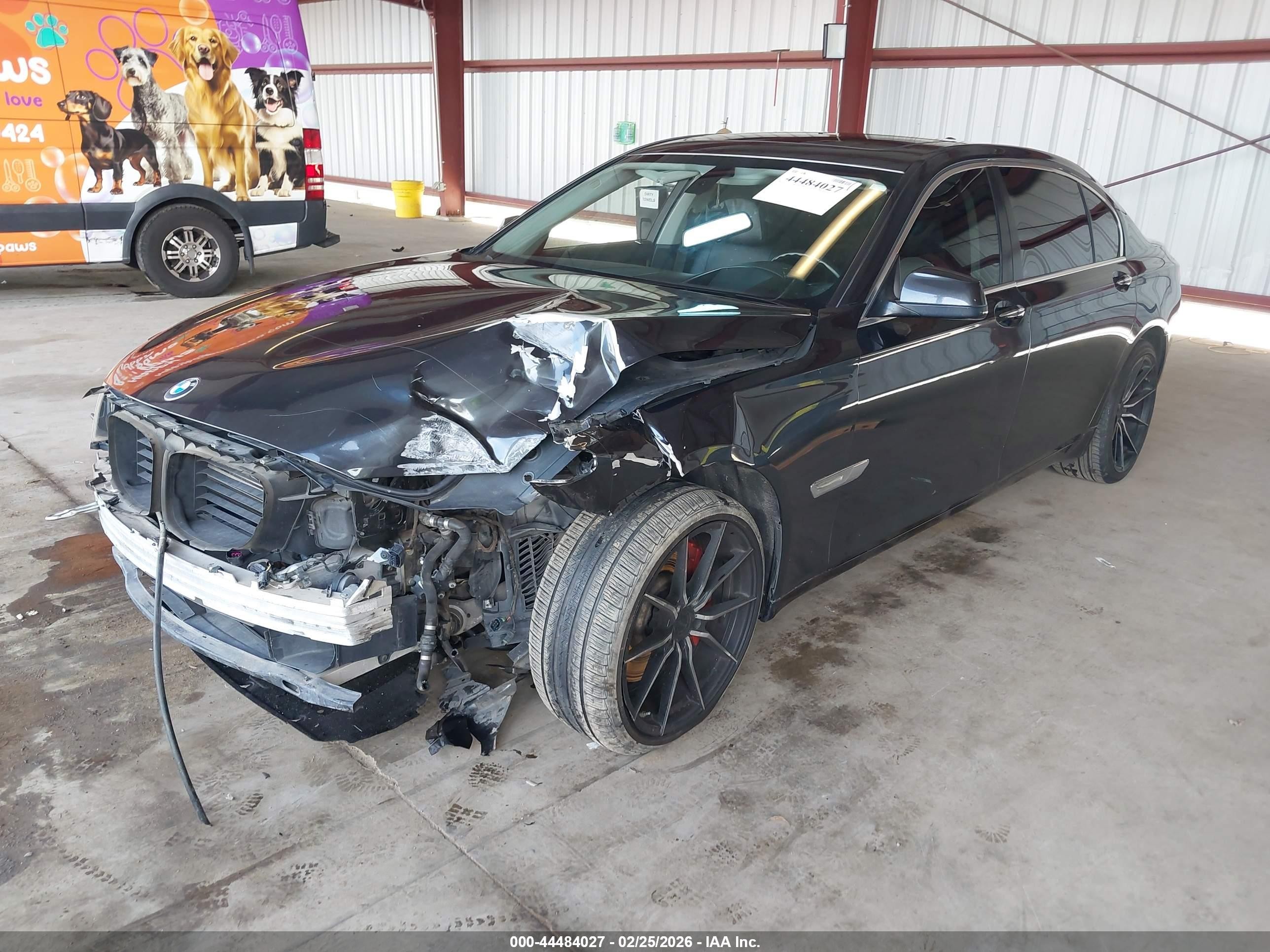2011 Bmw 750li   Gray vin: WBAKB8C54BCY66159