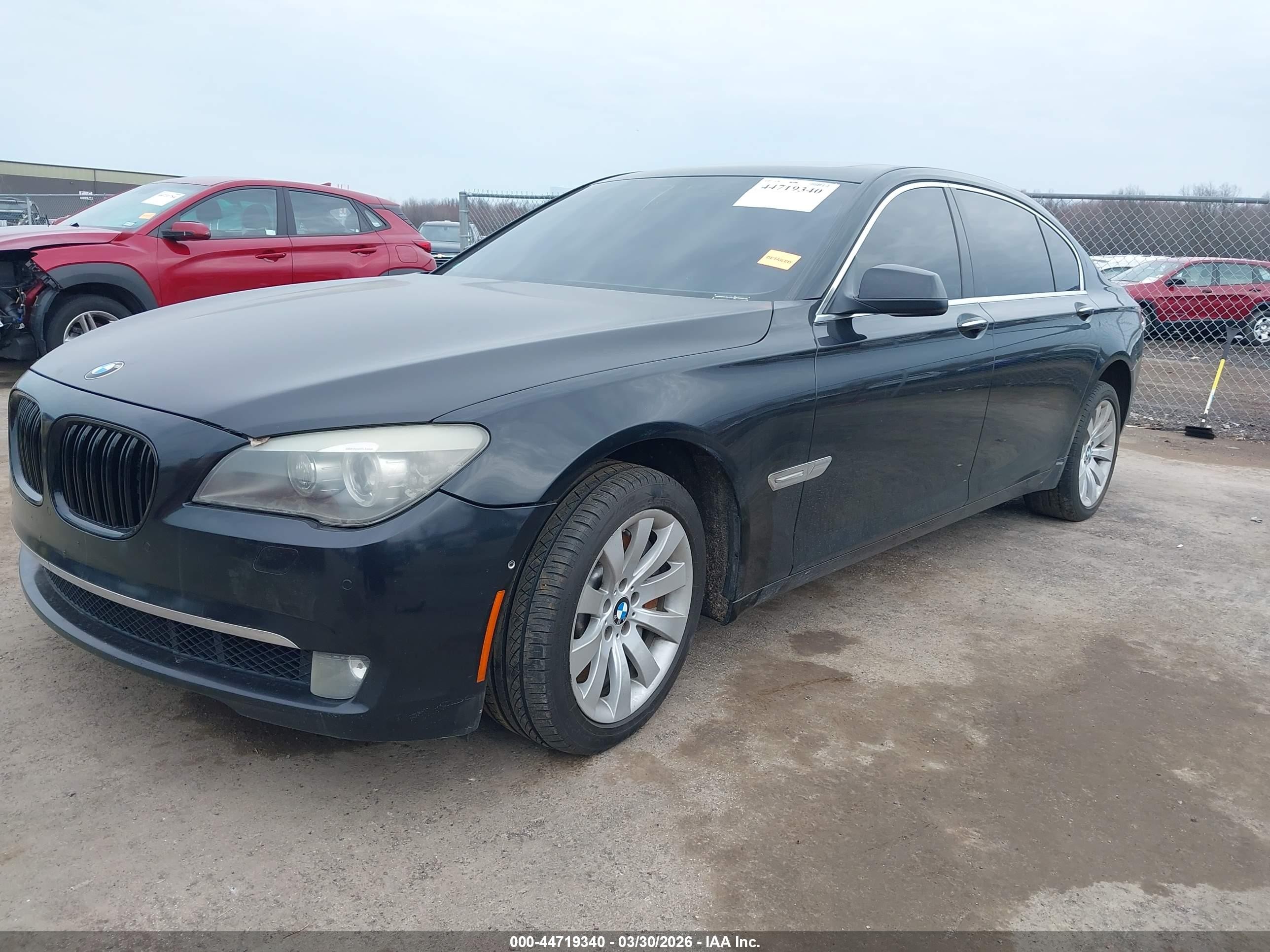 2010 Bmw 750li   Black vin: WBAKB8C55ACY63401