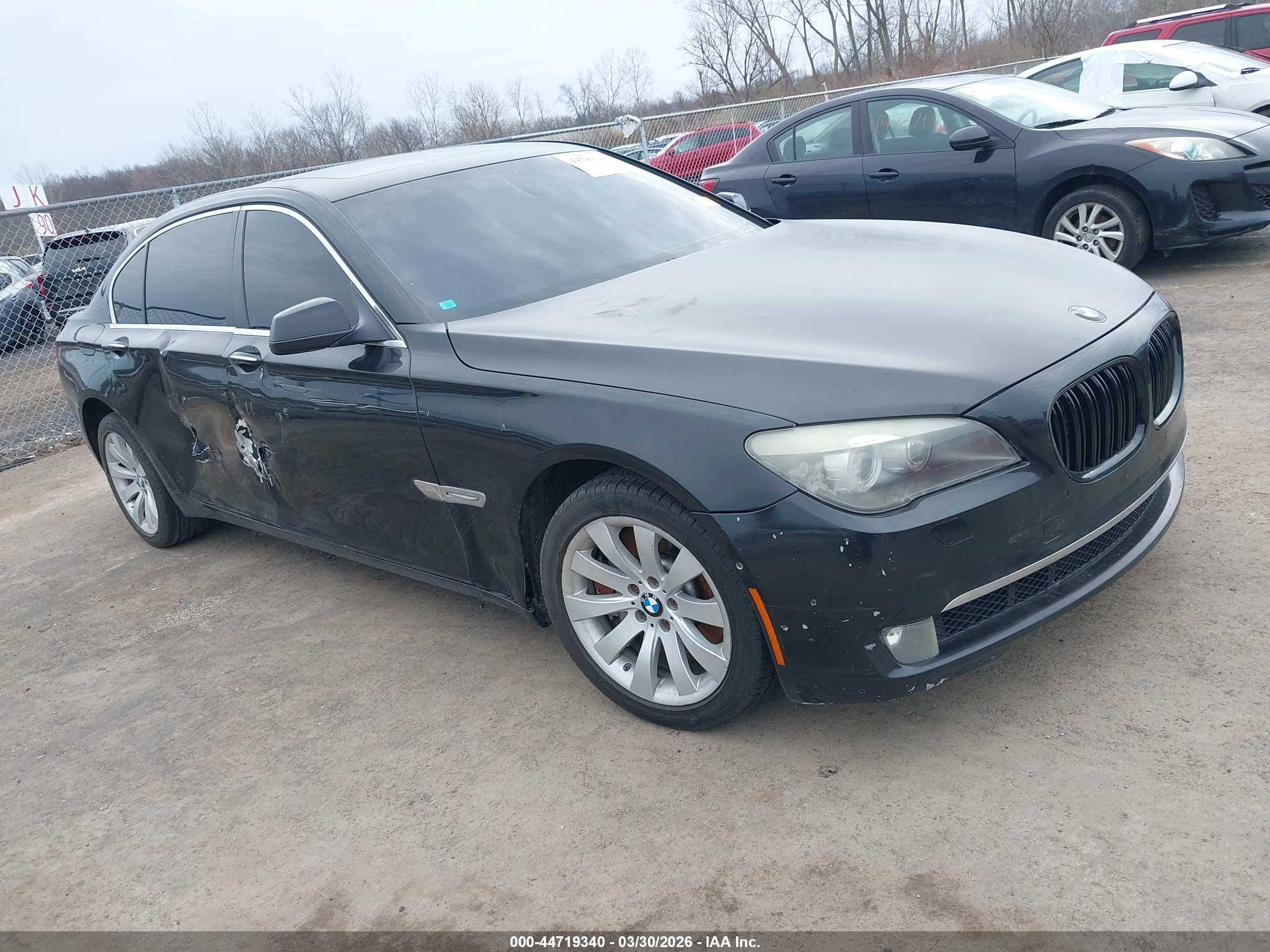 2010 Bmw 750li   Black vin: WBAKB8C55ACY63401