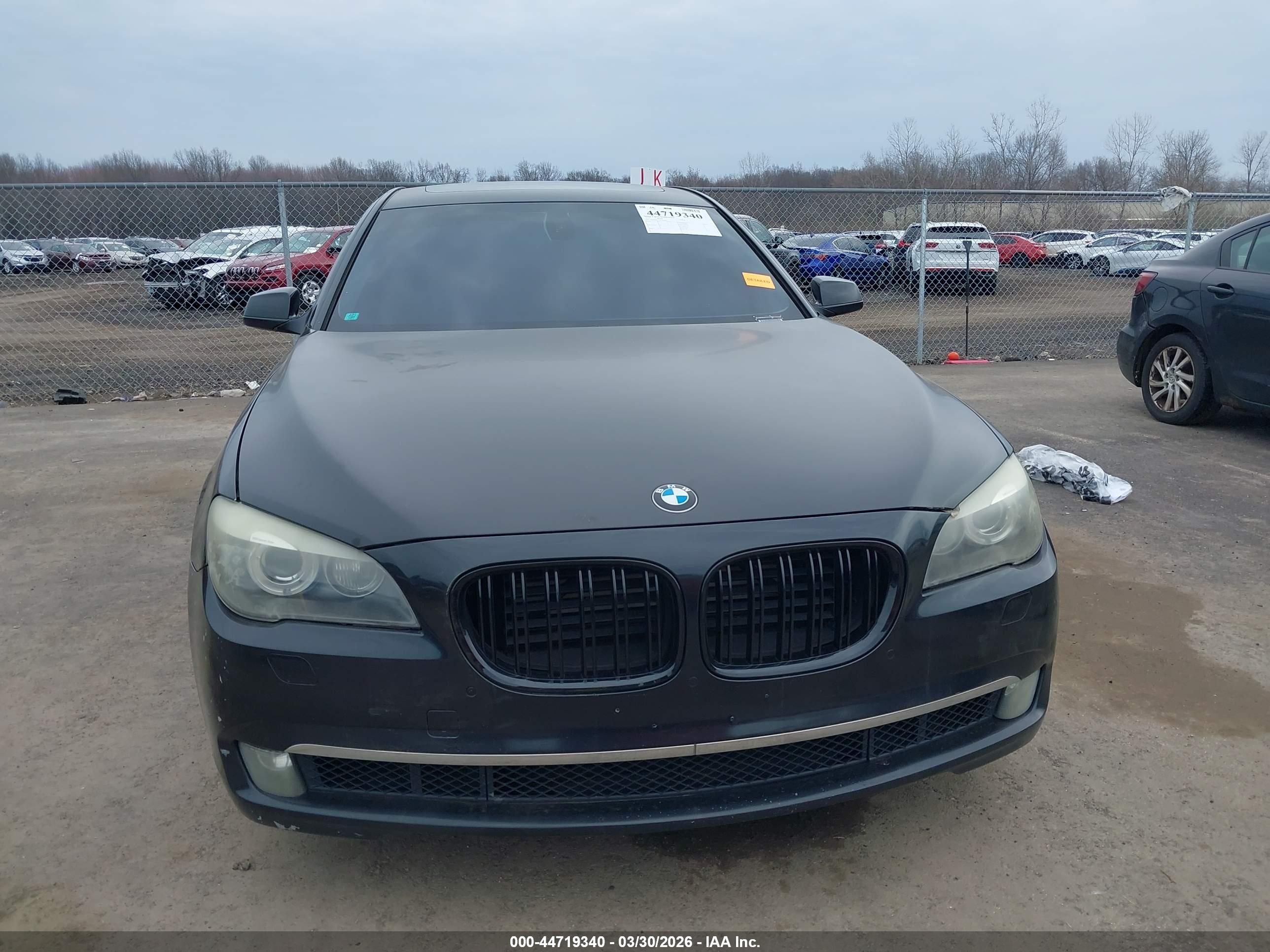 2010 Bmw 750li   Black vin: WBAKB8C55ACY63401