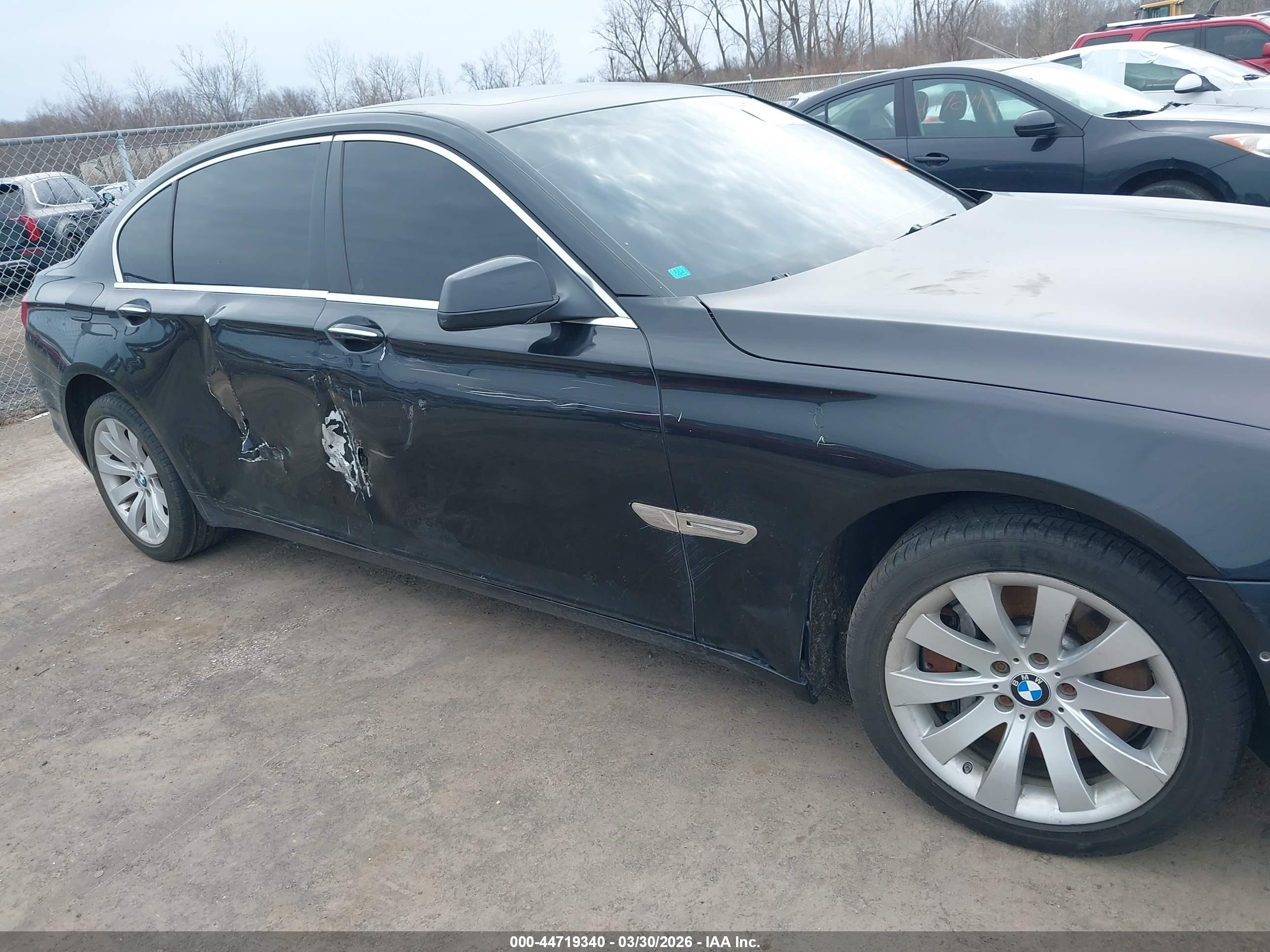 2010 Bmw 750li   Black vin: WBAKB8C55ACY63401