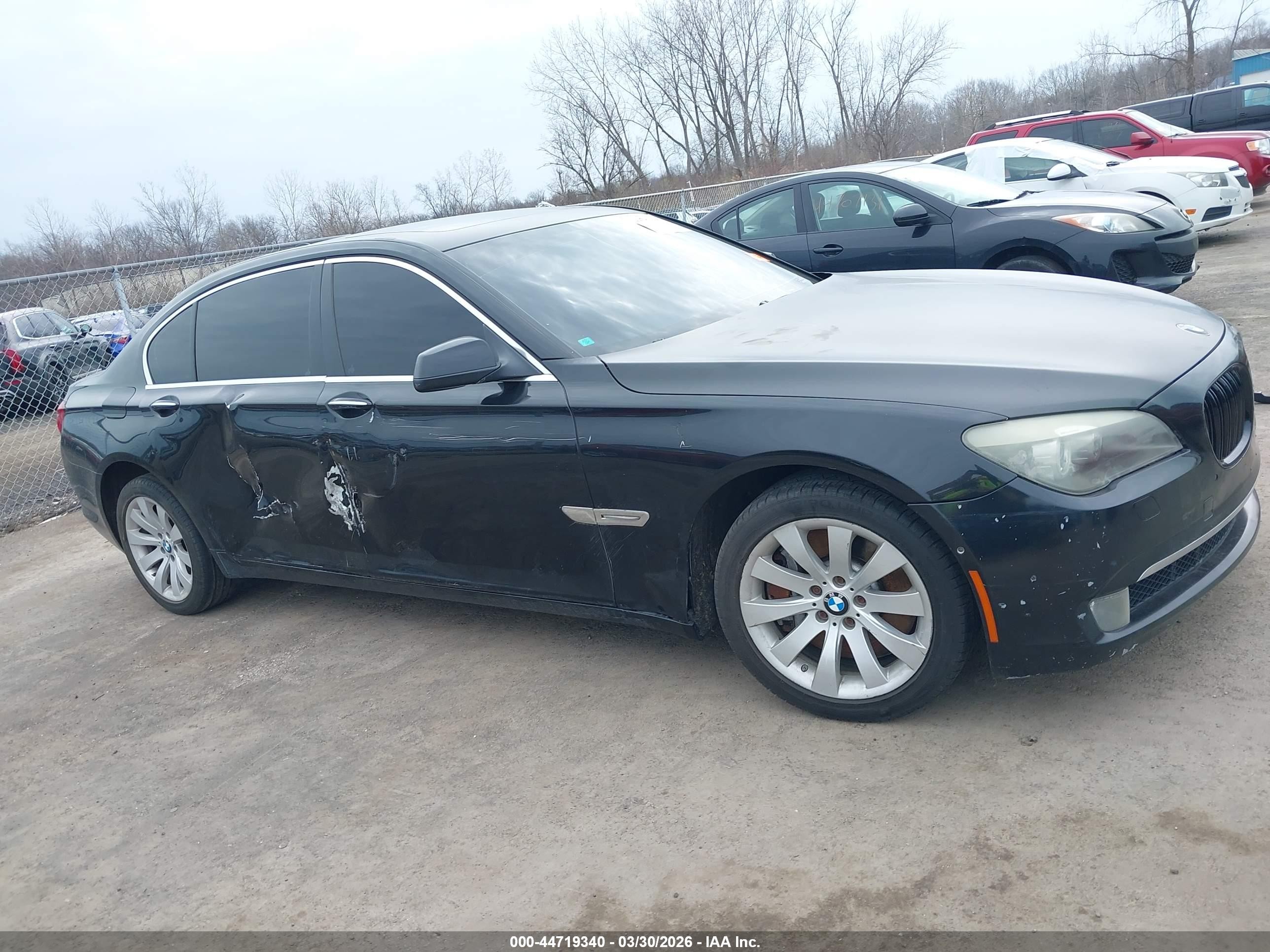 2010 Bmw 750li   Black vin: WBAKB8C55ACY63401