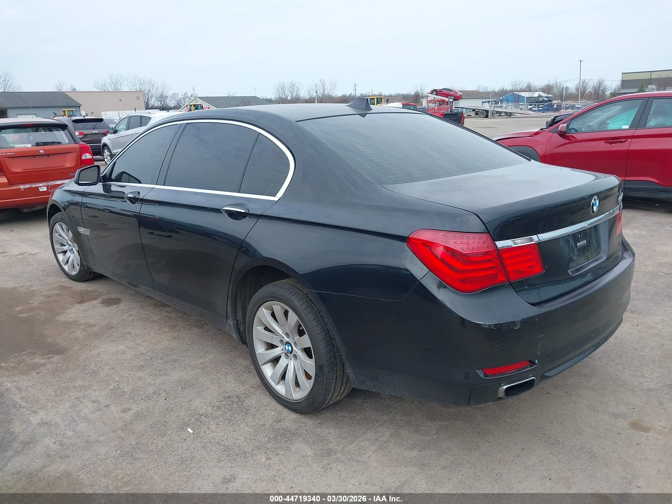 2010 Bmw 750li   Black vin: WBAKB8C55ACY63401