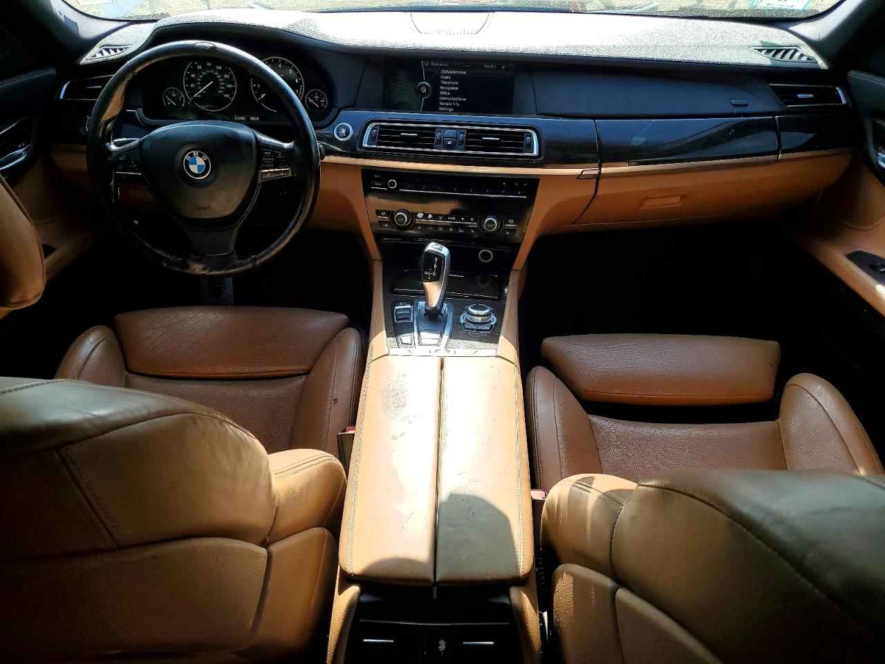 2011 Bmw 750 Li White vin: WBAKB8C55BC852108
