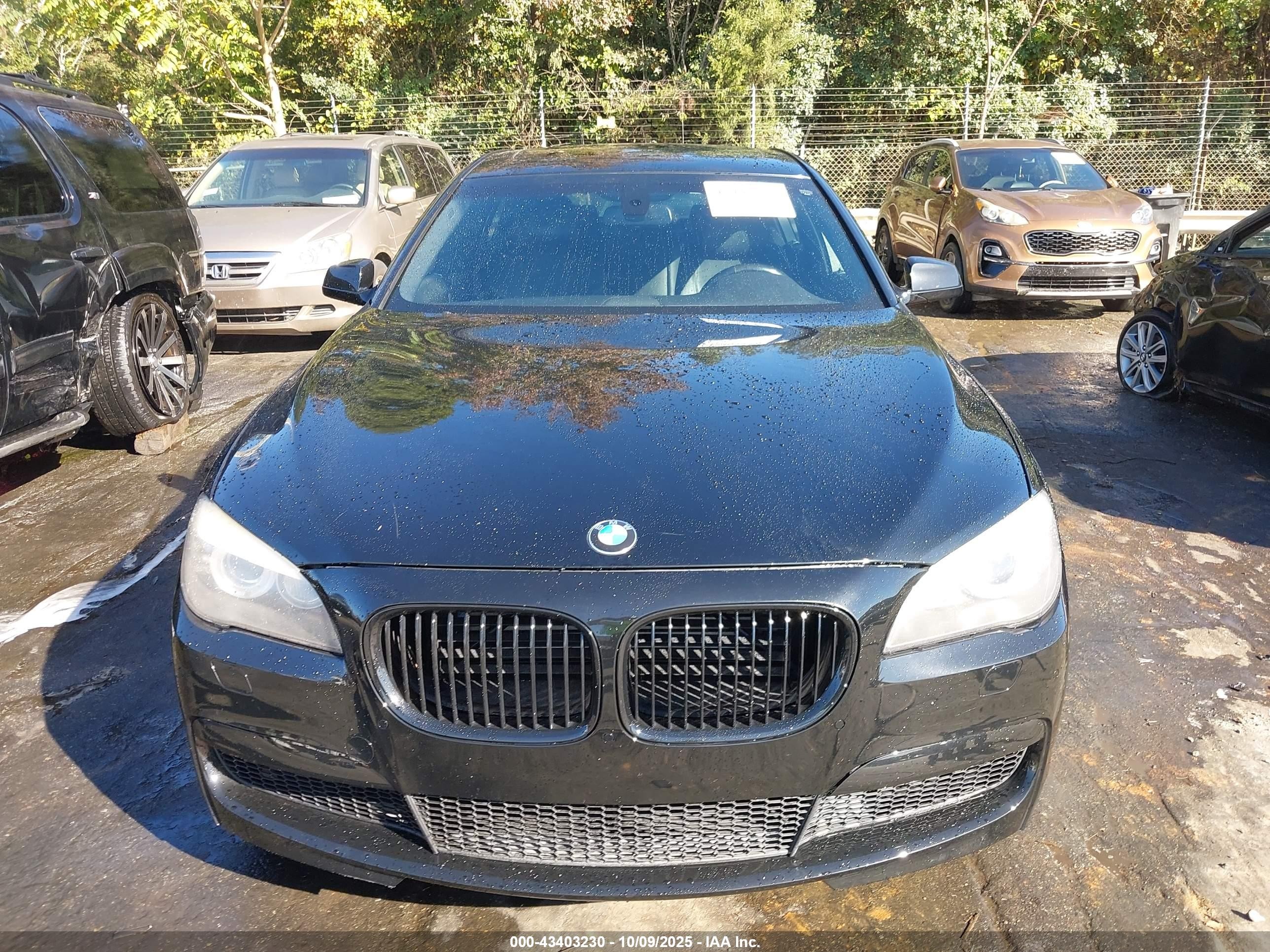 2011 Bmw 750li   Black vin: WBAKB8C55BCY64551