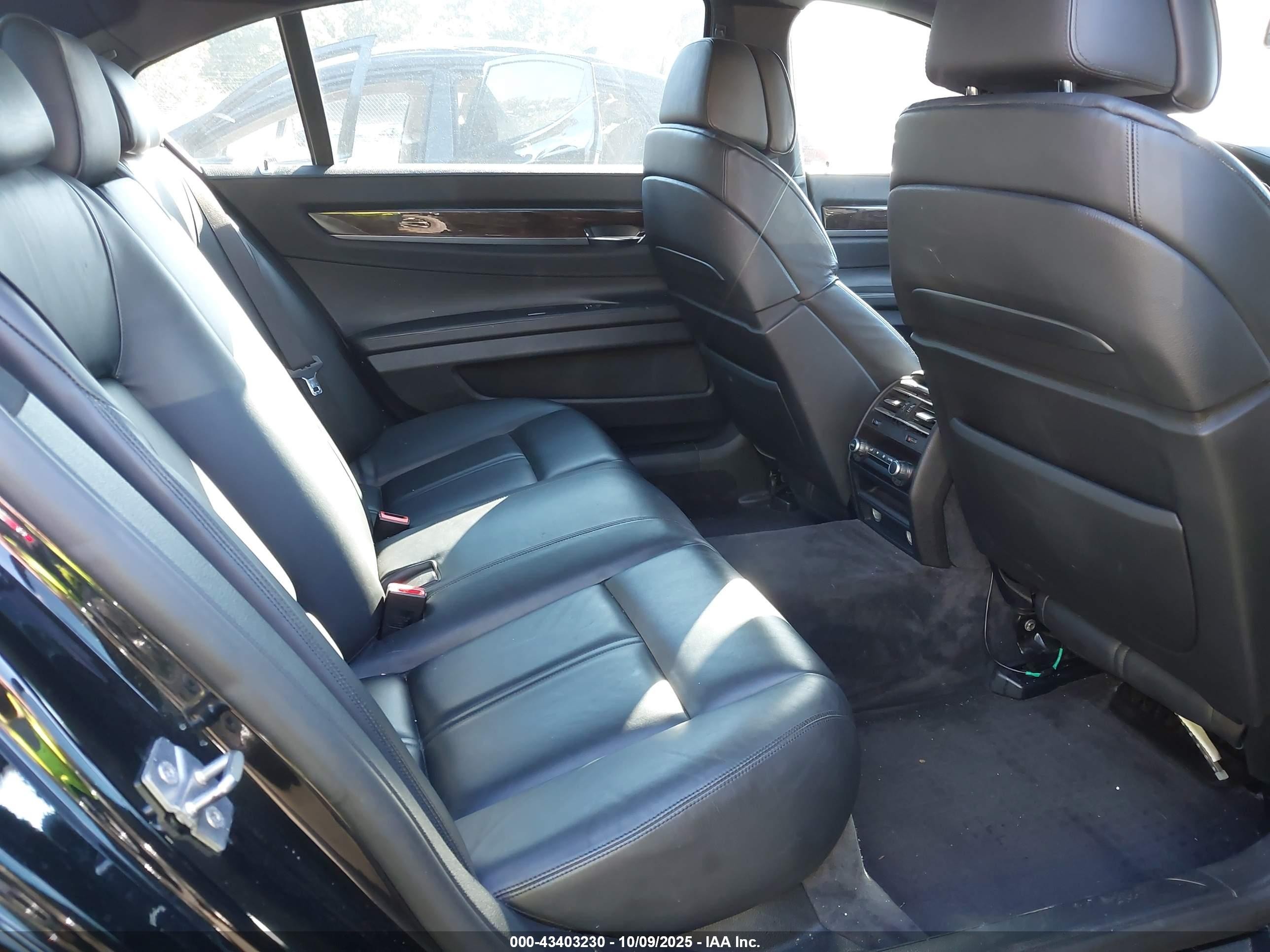 2011 Bmw 750li   Black vin: WBAKB8C55BCY64551