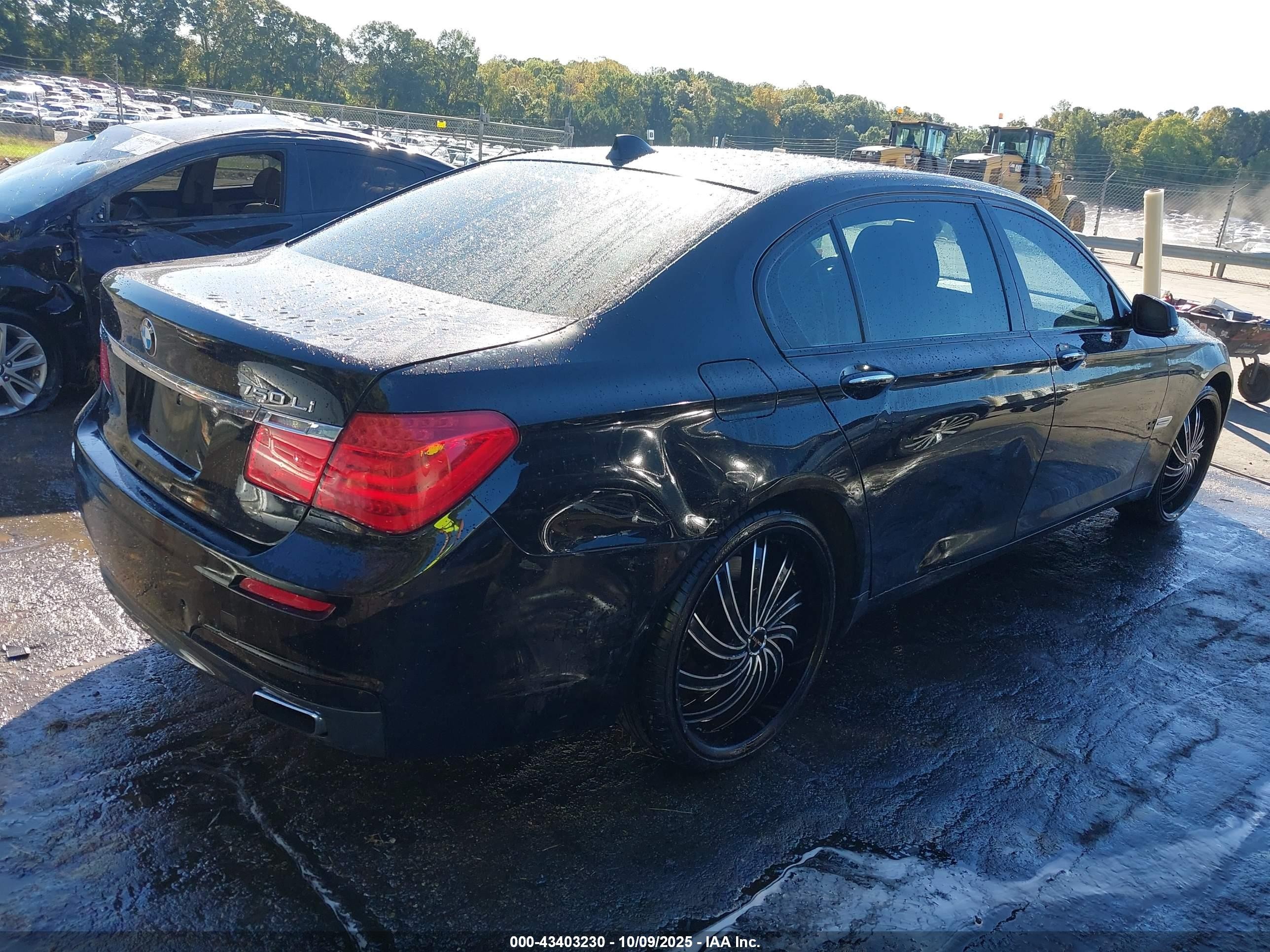 2011 Bmw 750li   Black vin: WBAKB8C55BCY64551