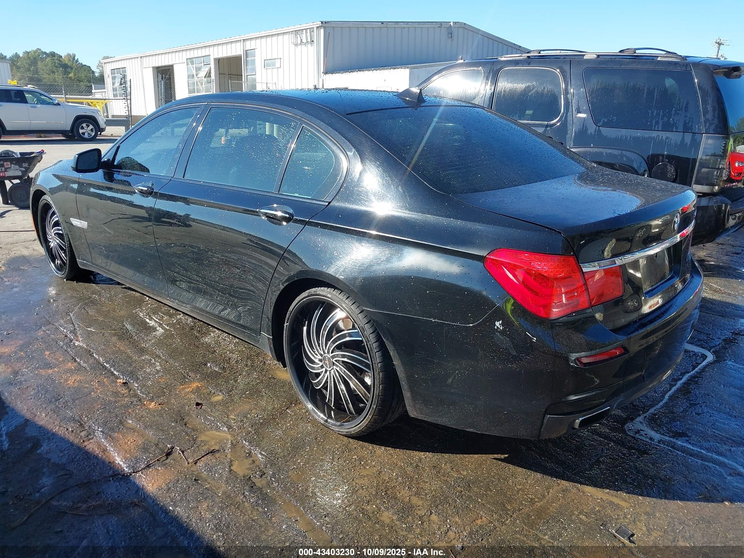 2011 Bmw 750li   Black vin: WBAKB8C55BCY64551