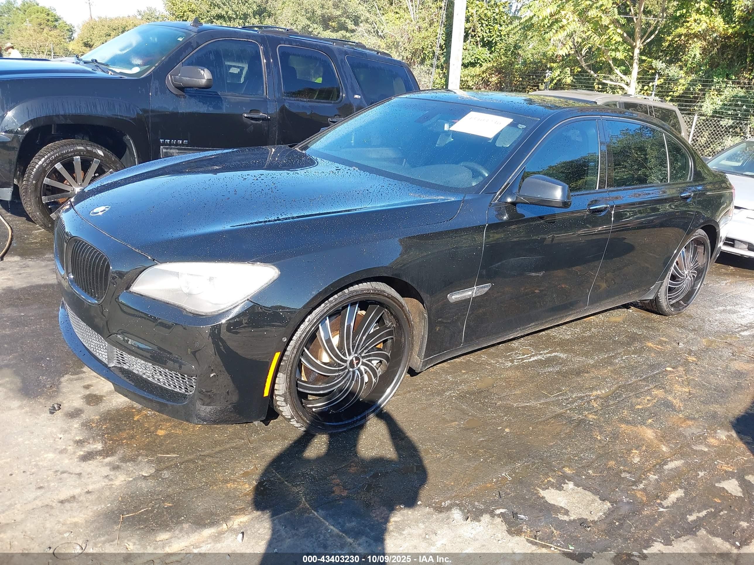 2011 Bmw 750li   Black vin: WBAKB8C55BCY64551