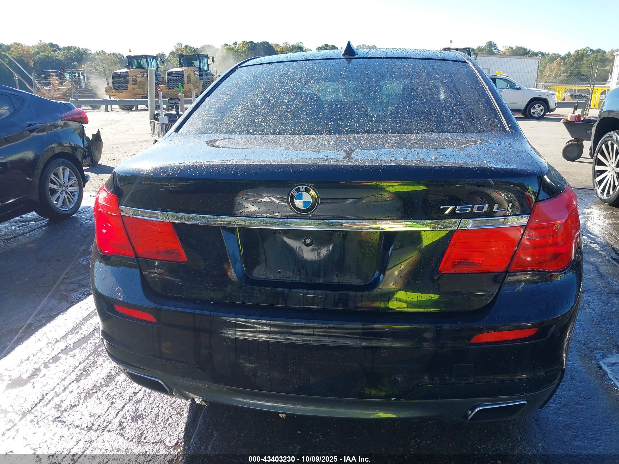 2011 Bmw 750li   Black vin: WBAKB8C55BCY64551