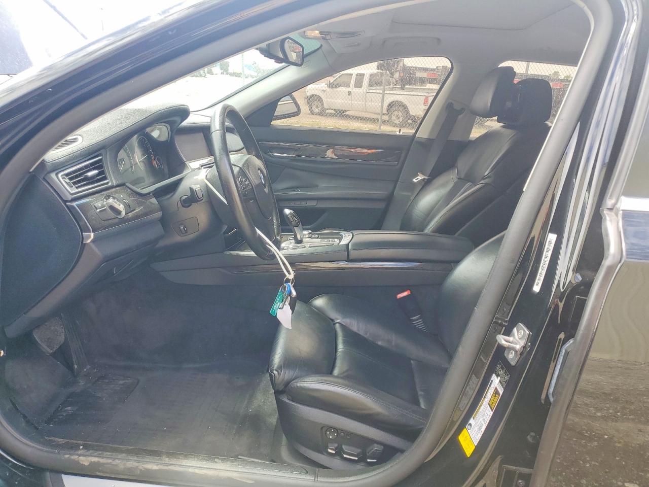 2011 Bmw 750 Li Black vin: WBAKB8C55BCY66204