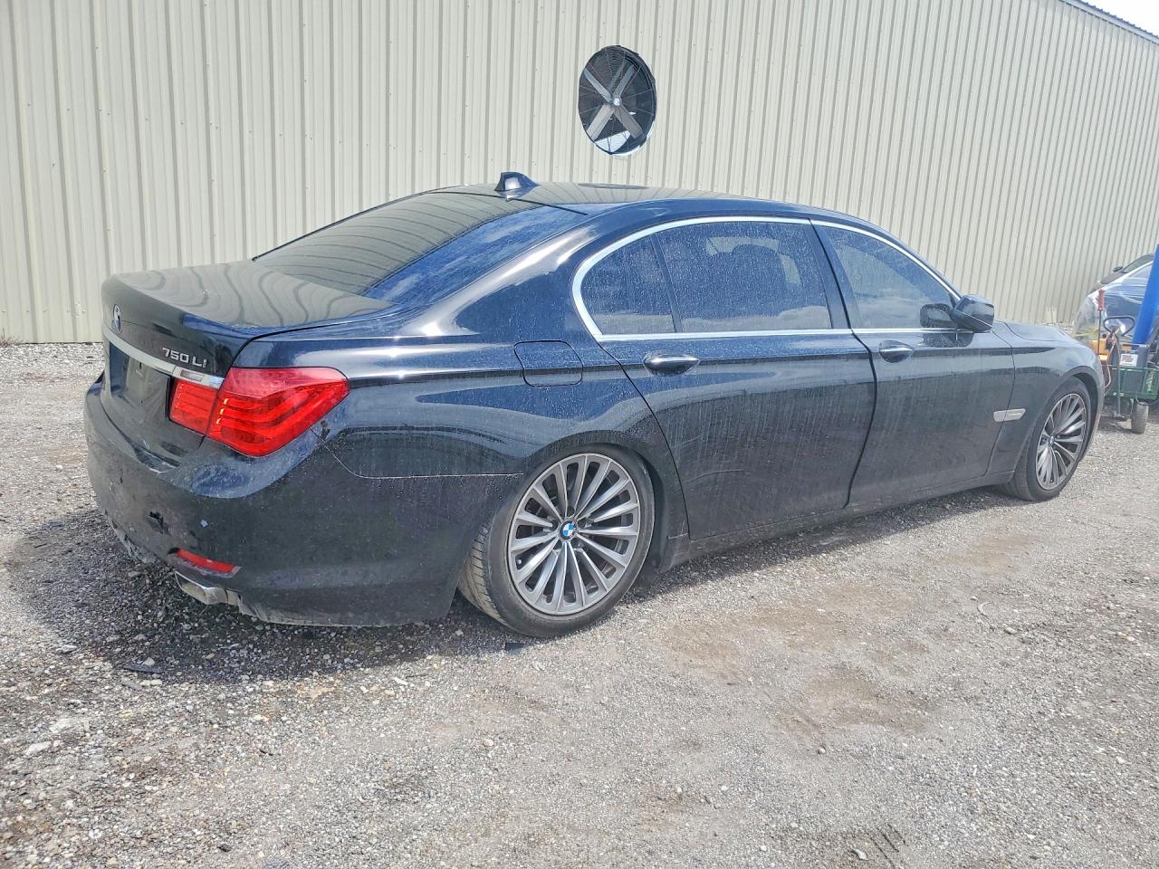 2011 Bmw 750 Li Black vin: WBAKB8C55BCY66204
