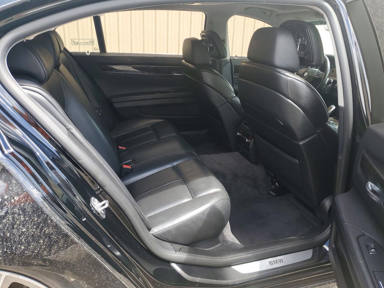 2011 Bmw 750 Li Black vin: WBAKB8C55BCY66204