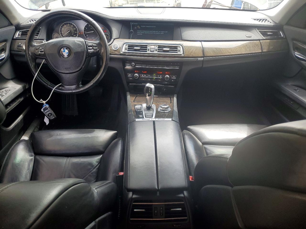 2011 Bmw 750 Li Black vin: WBAKB8C55BCY66204