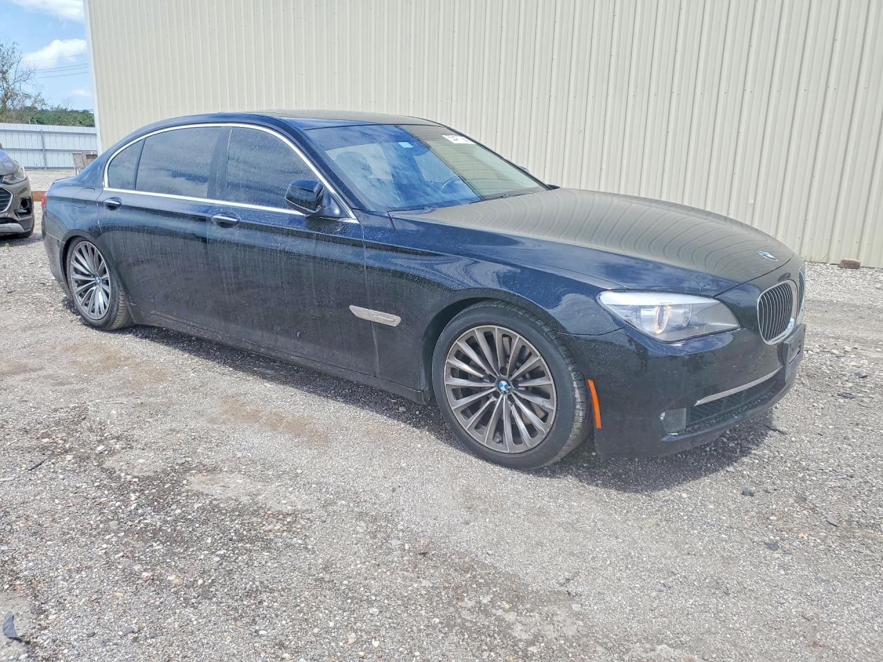 2011 Bmw 750 Li Black vin: WBAKB8C55BCY66204