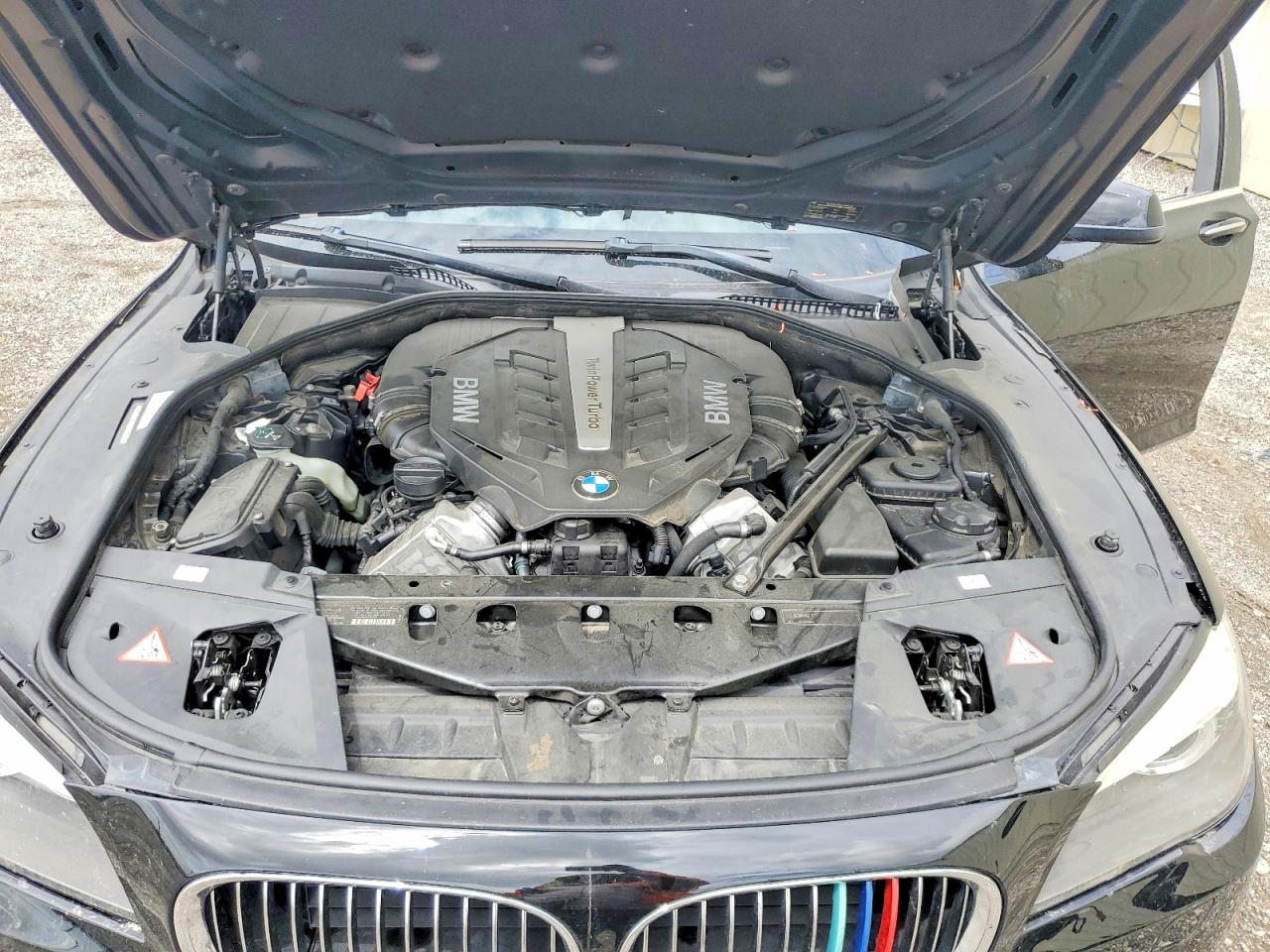 2011 Bmw 750 Li Black vin: WBAKB8C55BCY66204