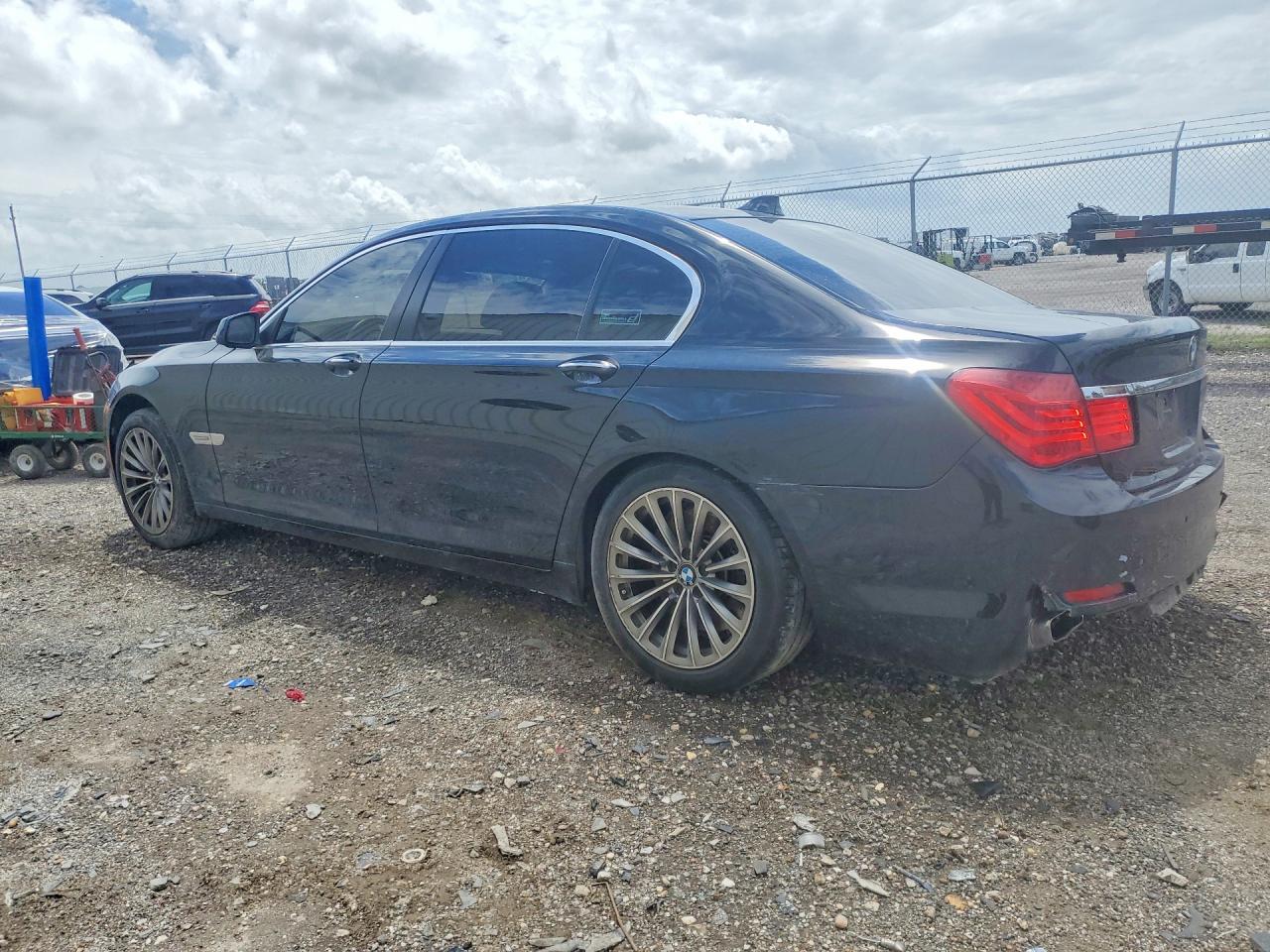 2011 Bmw 750 Li Black vin: WBAKB8C55BCY66204