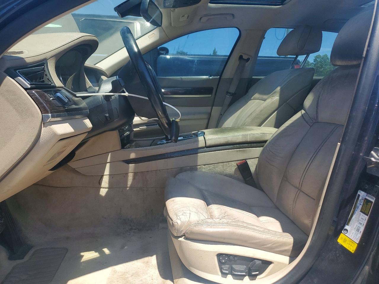 2011 Bmw 750 Li Blue vin: WBAKB8C55BCY66445