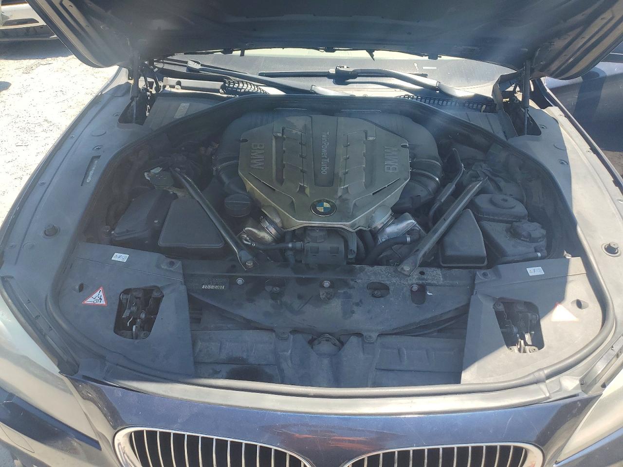 2011 Bmw 750 Li Blue vin: WBAKB8C55BCY66445