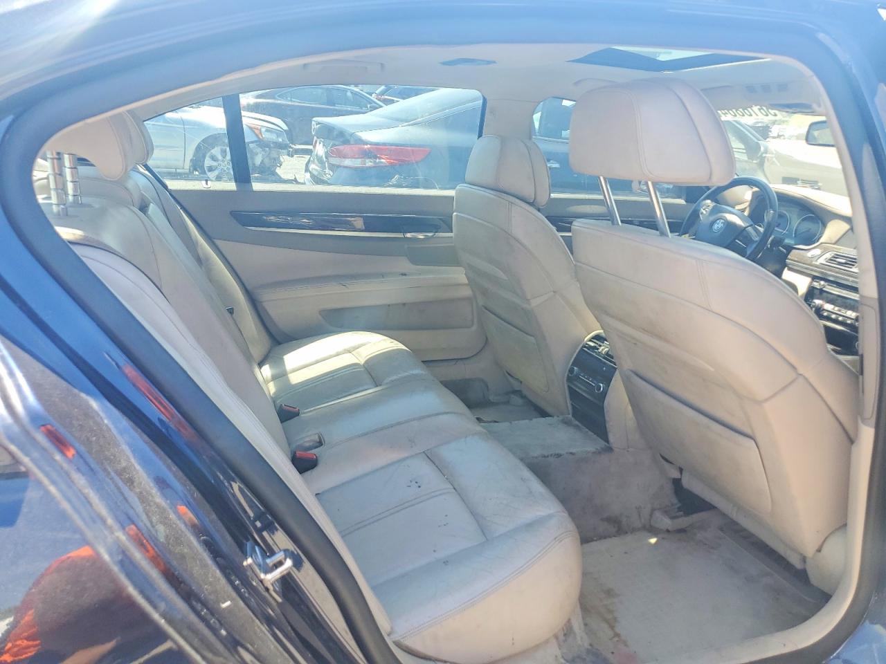 2011 Bmw 750 Li Blue vin: WBAKB8C55BCY66445
