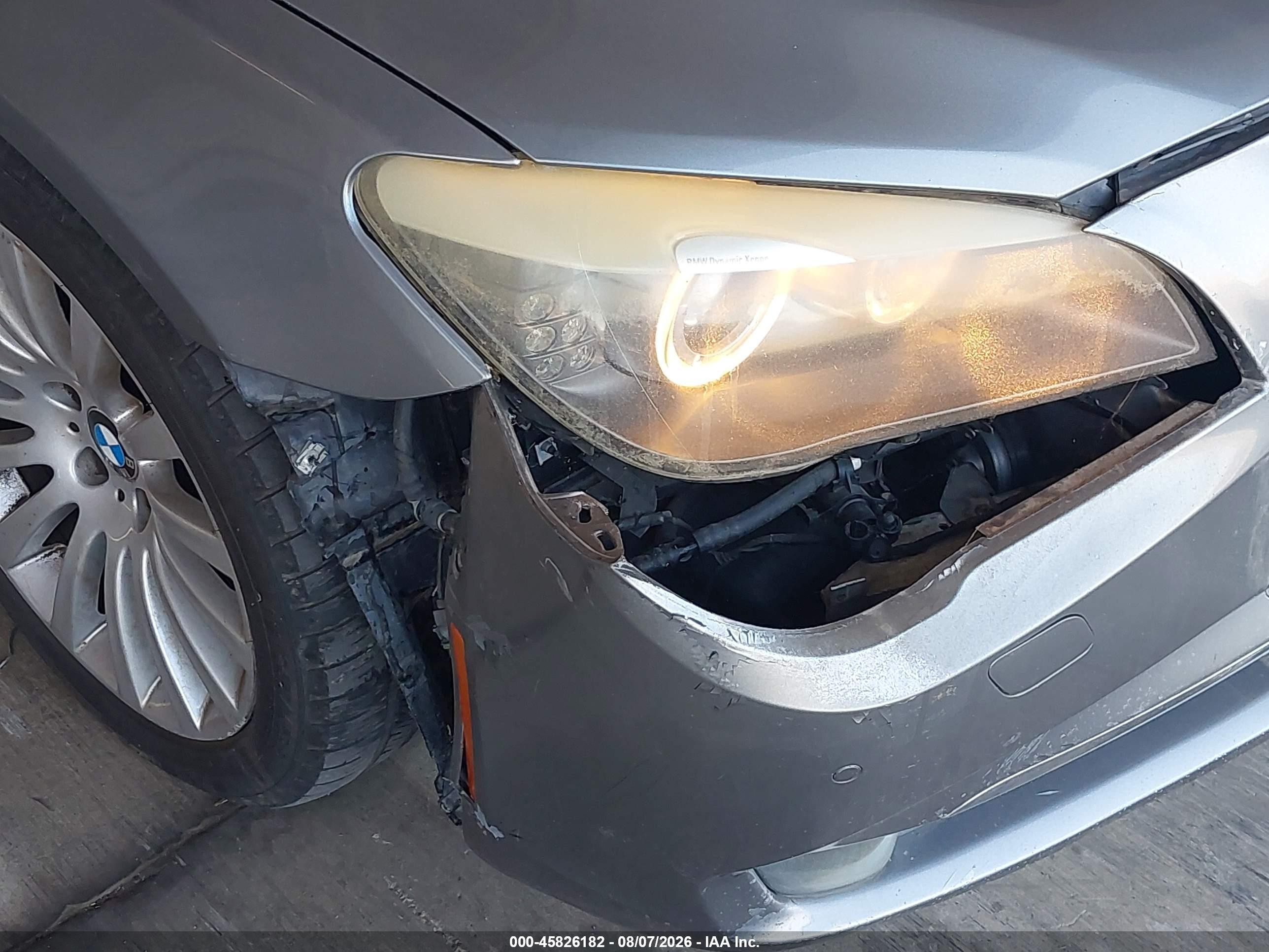 2012 Bmw 750li   Gray vin: WBAKB8C55CC964229