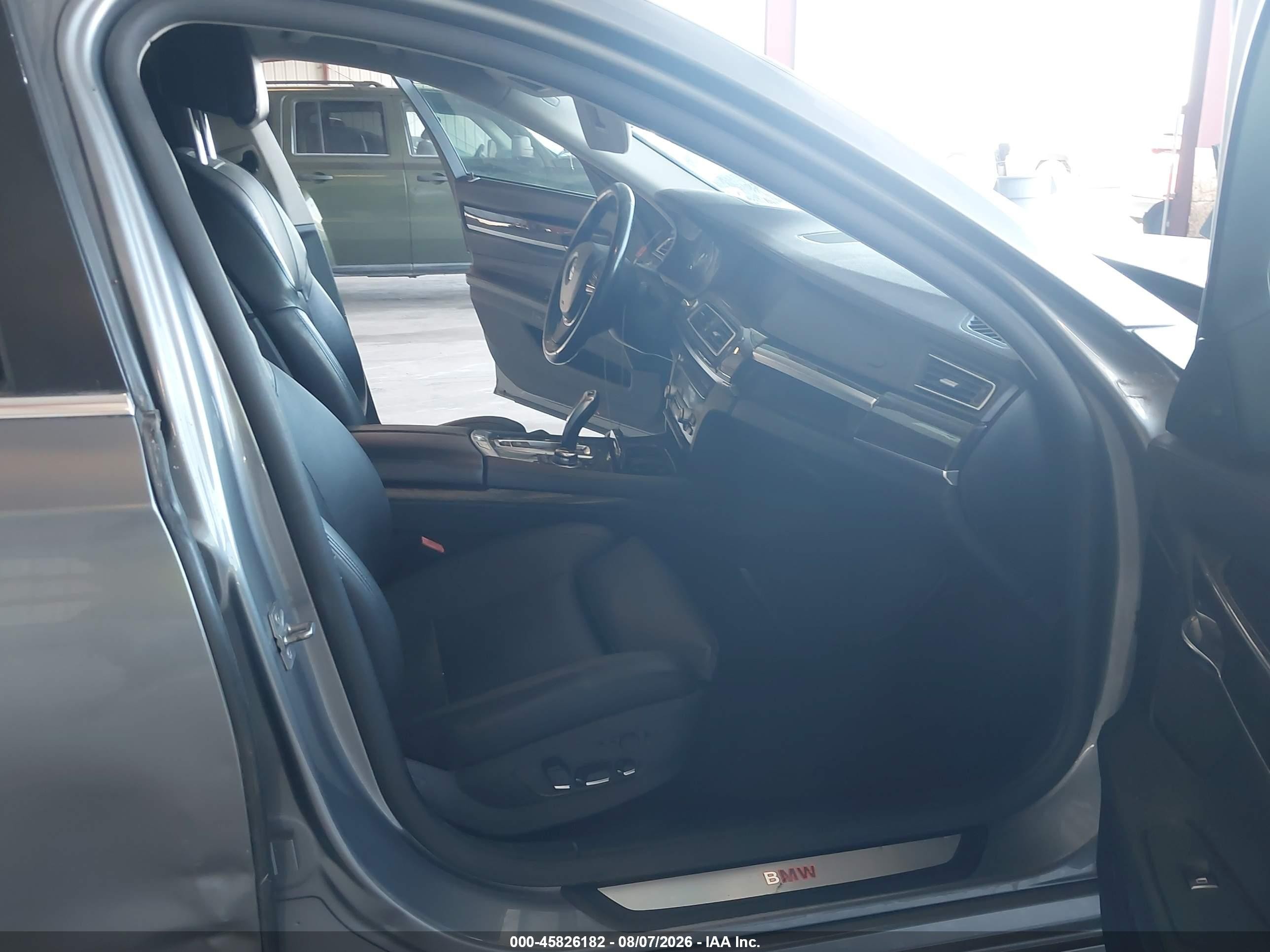 2012 Bmw 750li   Gray vin: WBAKB8C55CC964229