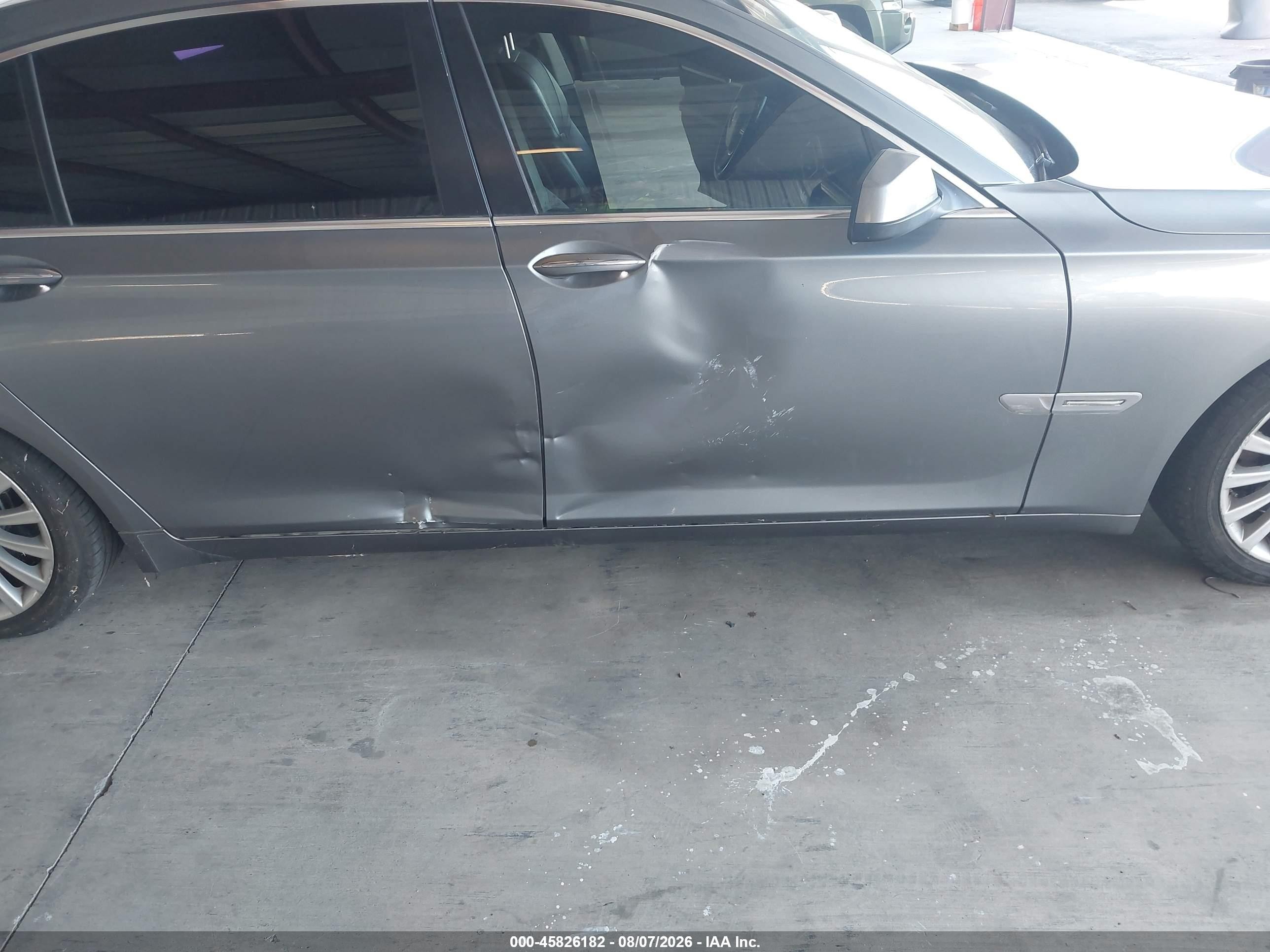 2012 Bmw 750li   Gray vin: WBAKB8C55CC964229