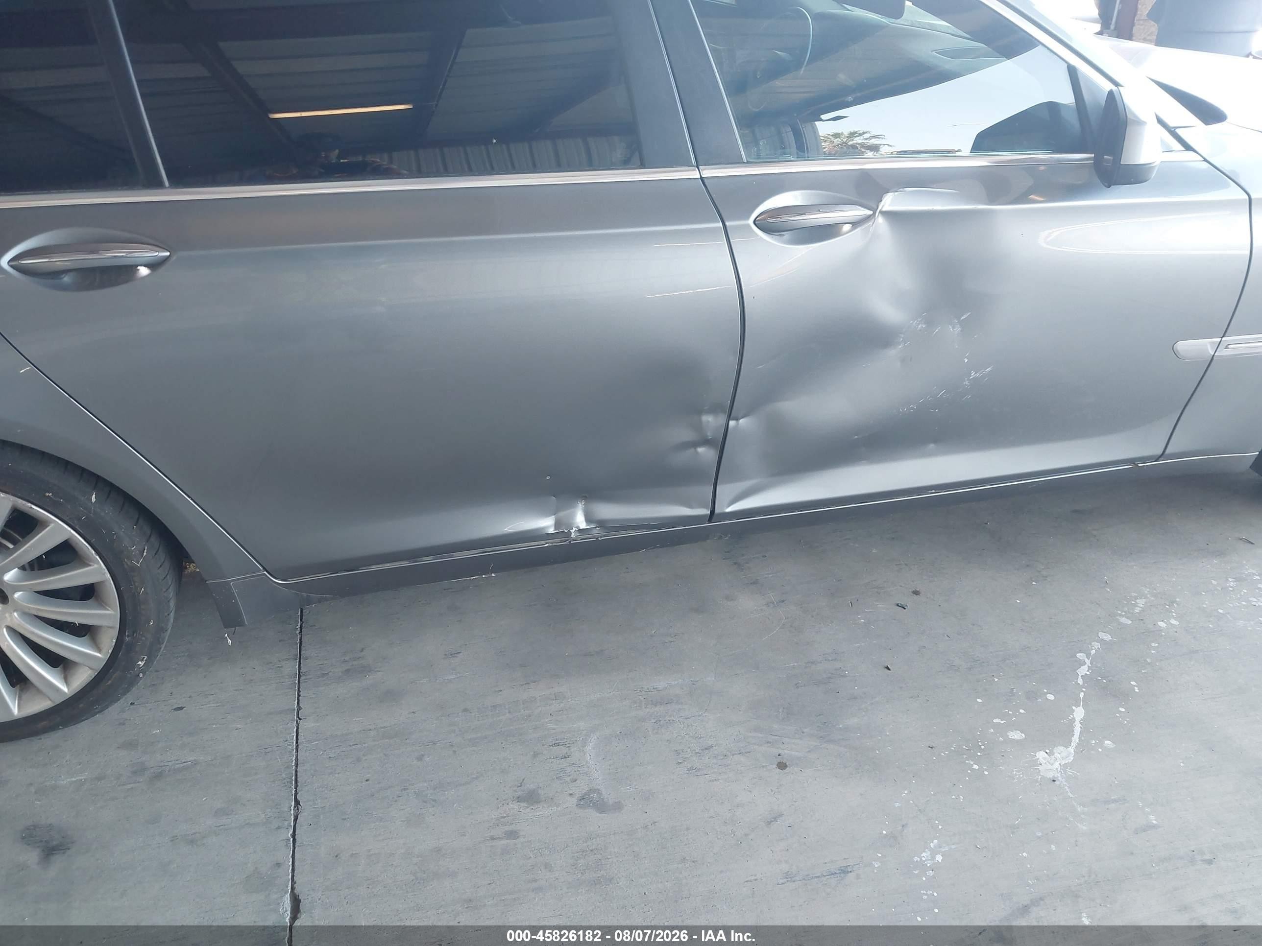 2012 Bmw 750li   Gray vin: WBAKB8C55CC964229