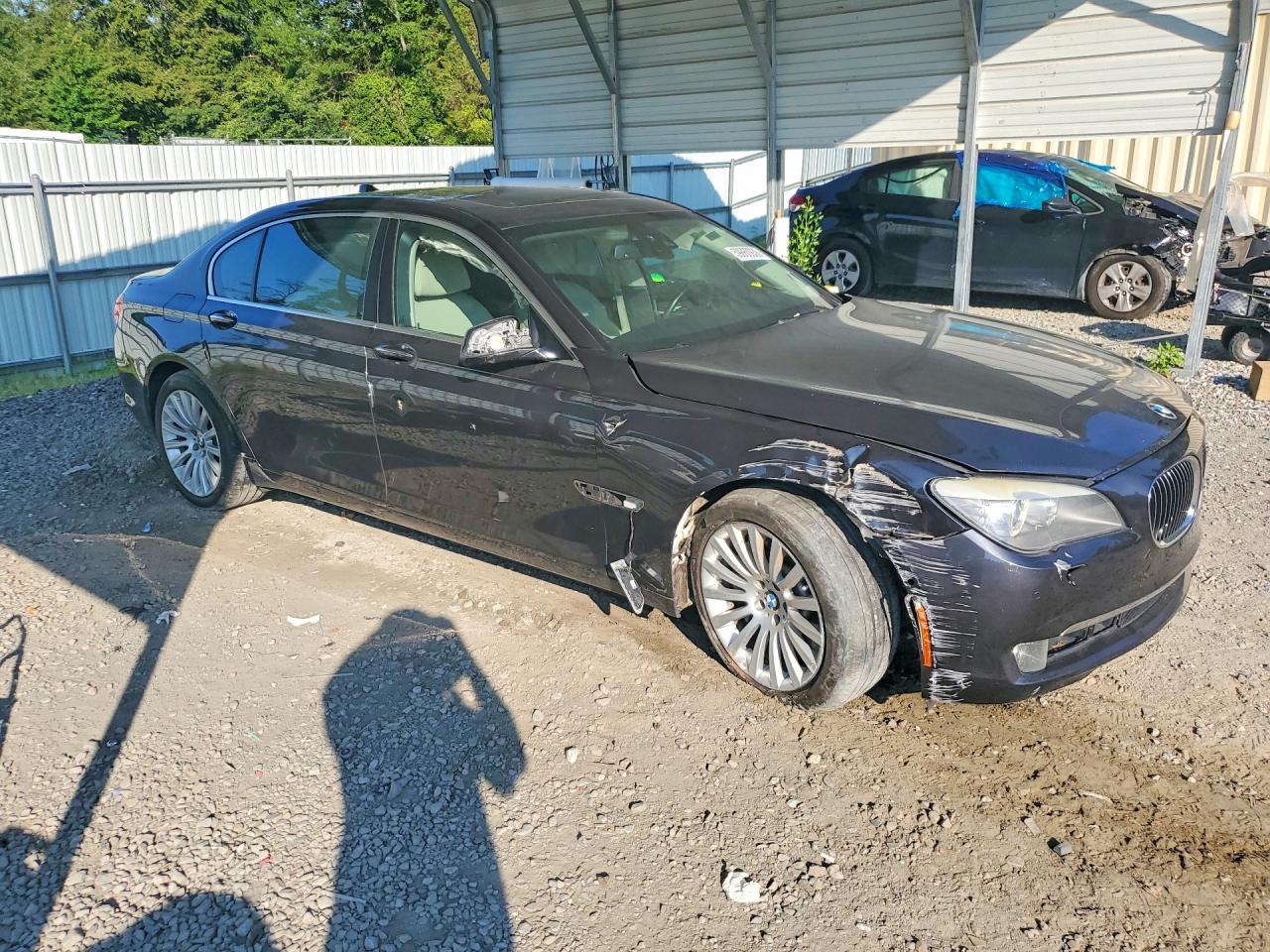2010 Bmw 750 Li Black vin: WBAKB8C56ACY63715
