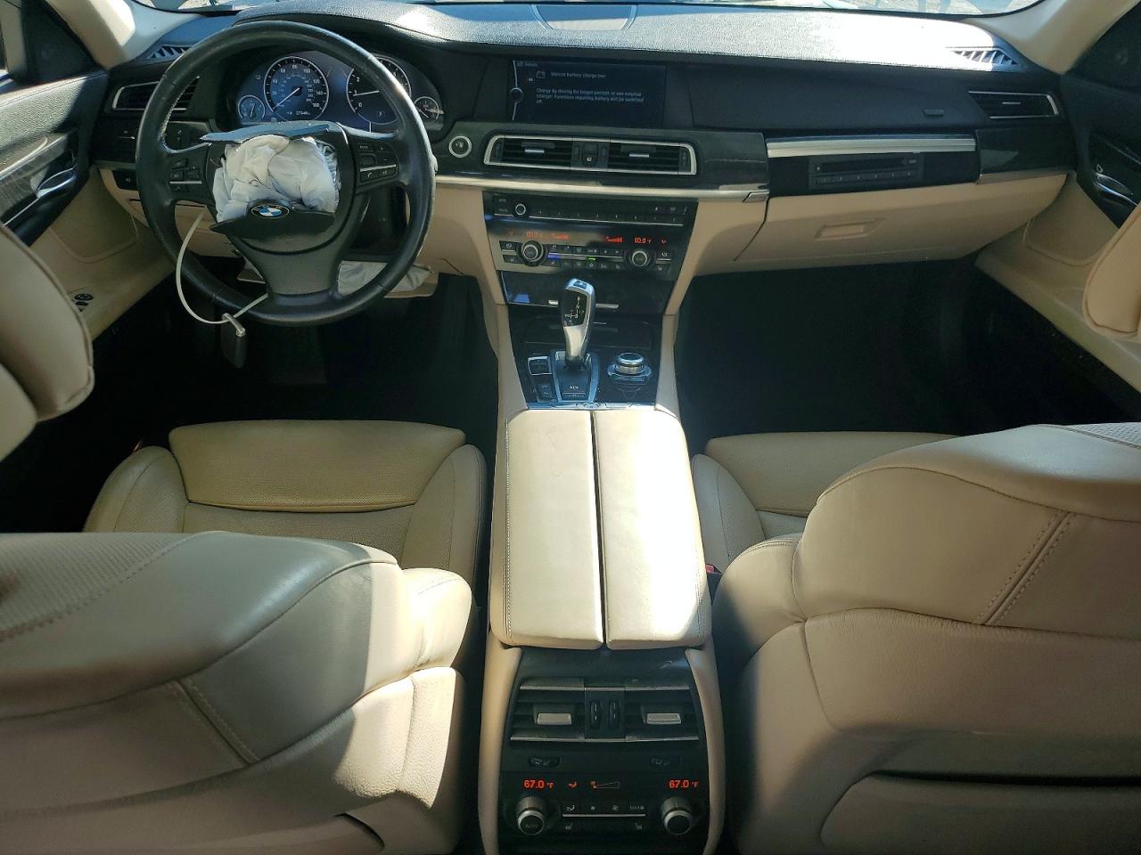 2010 Bmw 750 Li Black vin: WBAKB8C56ACY63715