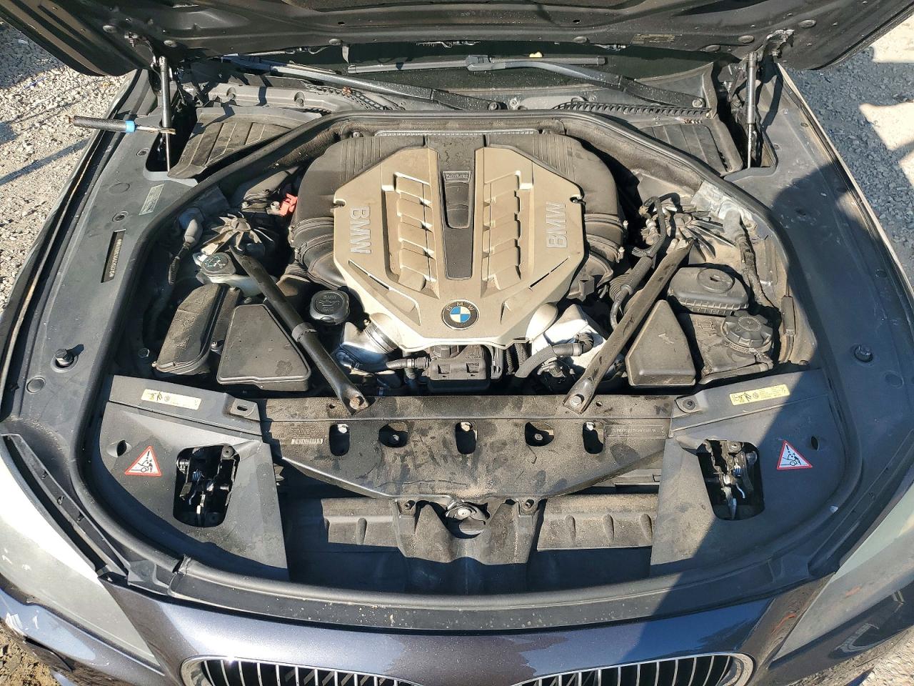 2010 Bmw 750 Li Black vin: WBAKB8C56ACY63715