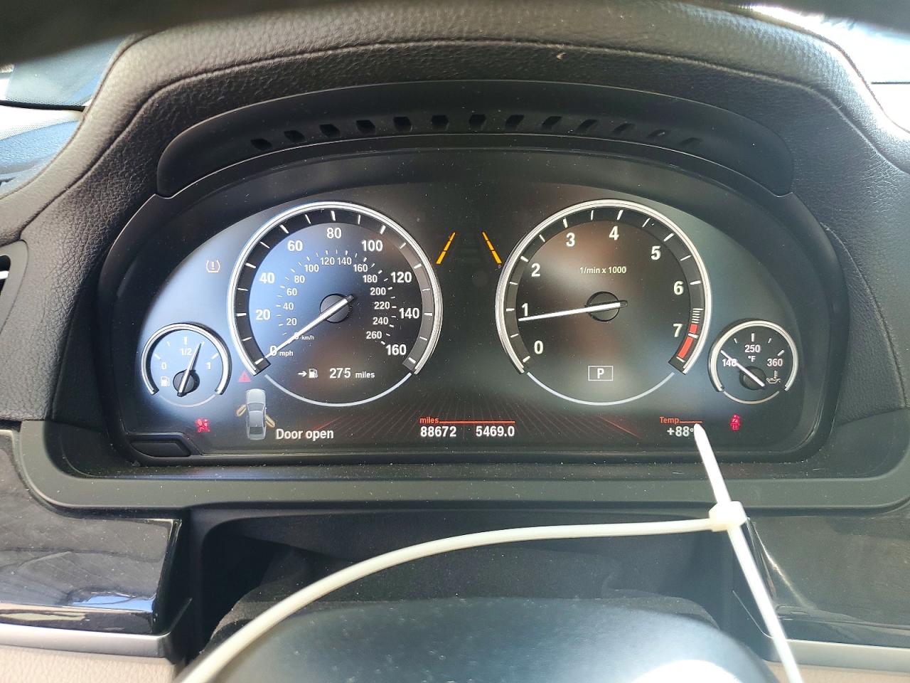2010 Bmw 750 Li Black vin: WBAKB8C56ACY63715
