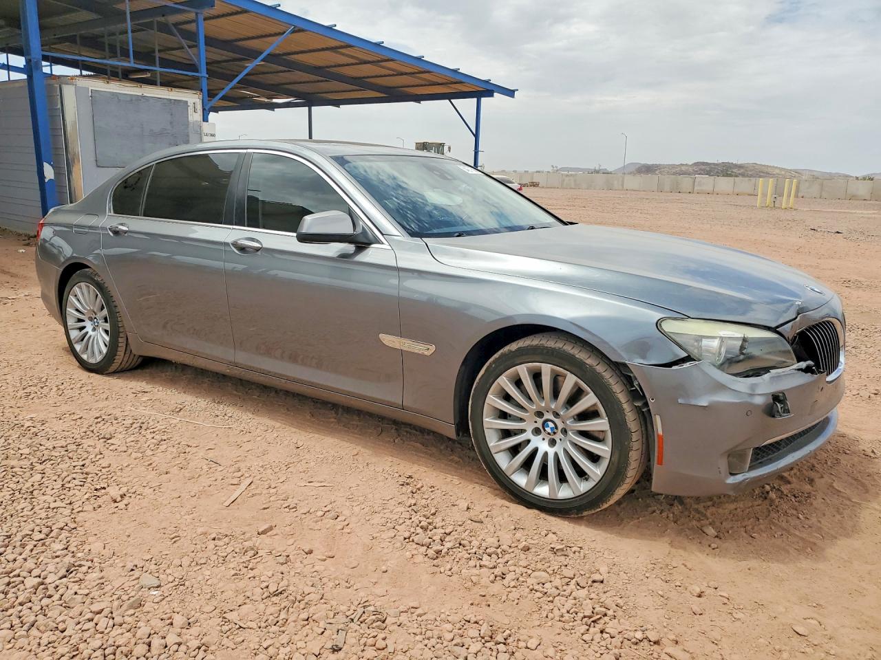 2012 Bmw 750 Li Gray vin: WBAKB8C56CC963235