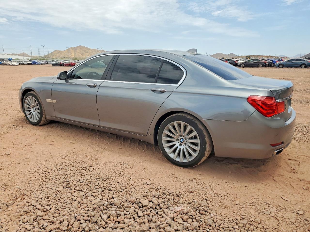 2012 Bmw 750 Li Gray vin: WBAKB8C56CC963235