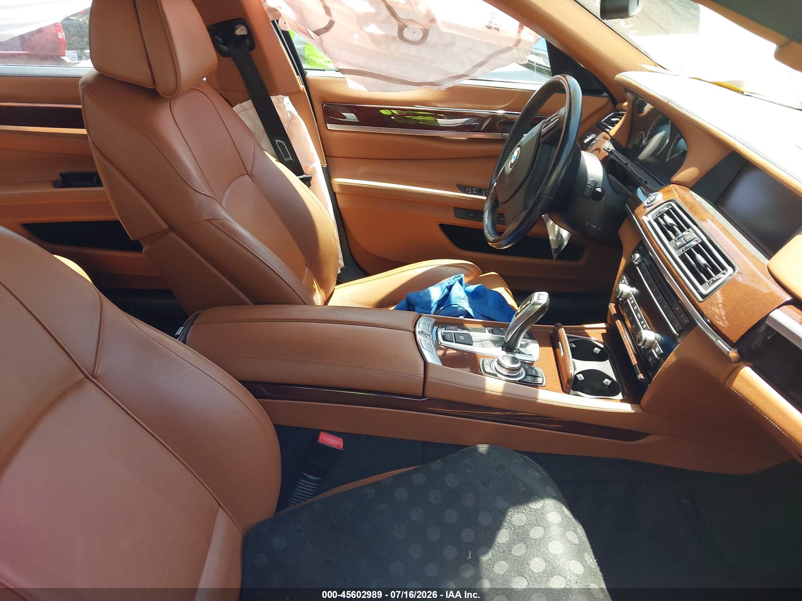 2011 Bmw 750li   Black vin: WBAKB8C57BCY64714